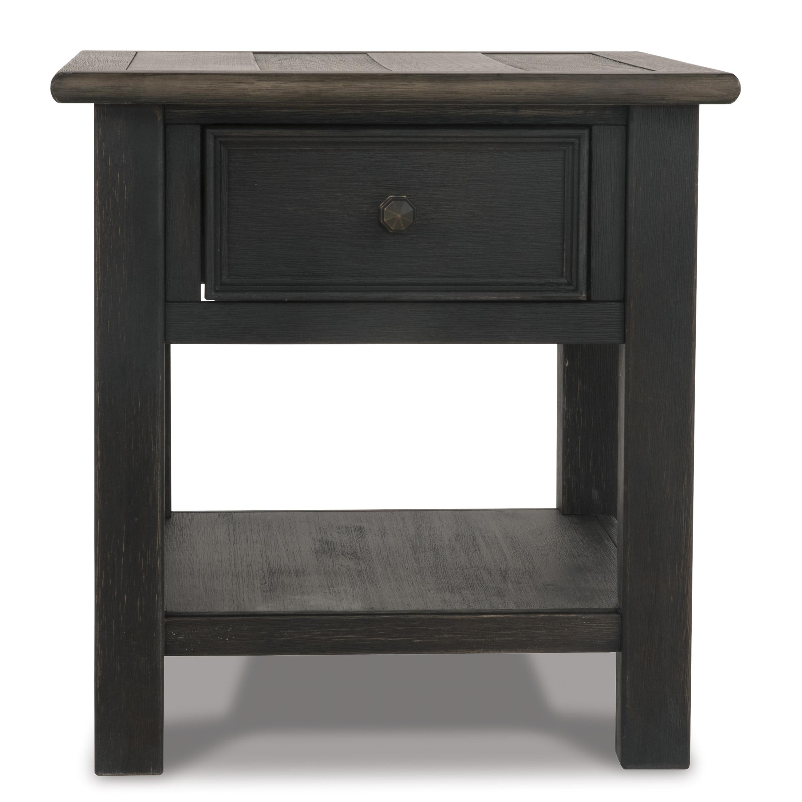 Signature Design by Ashley Tyler Creek T736T3 Coffee Table and 2 End Tables with Console IMAGE 1