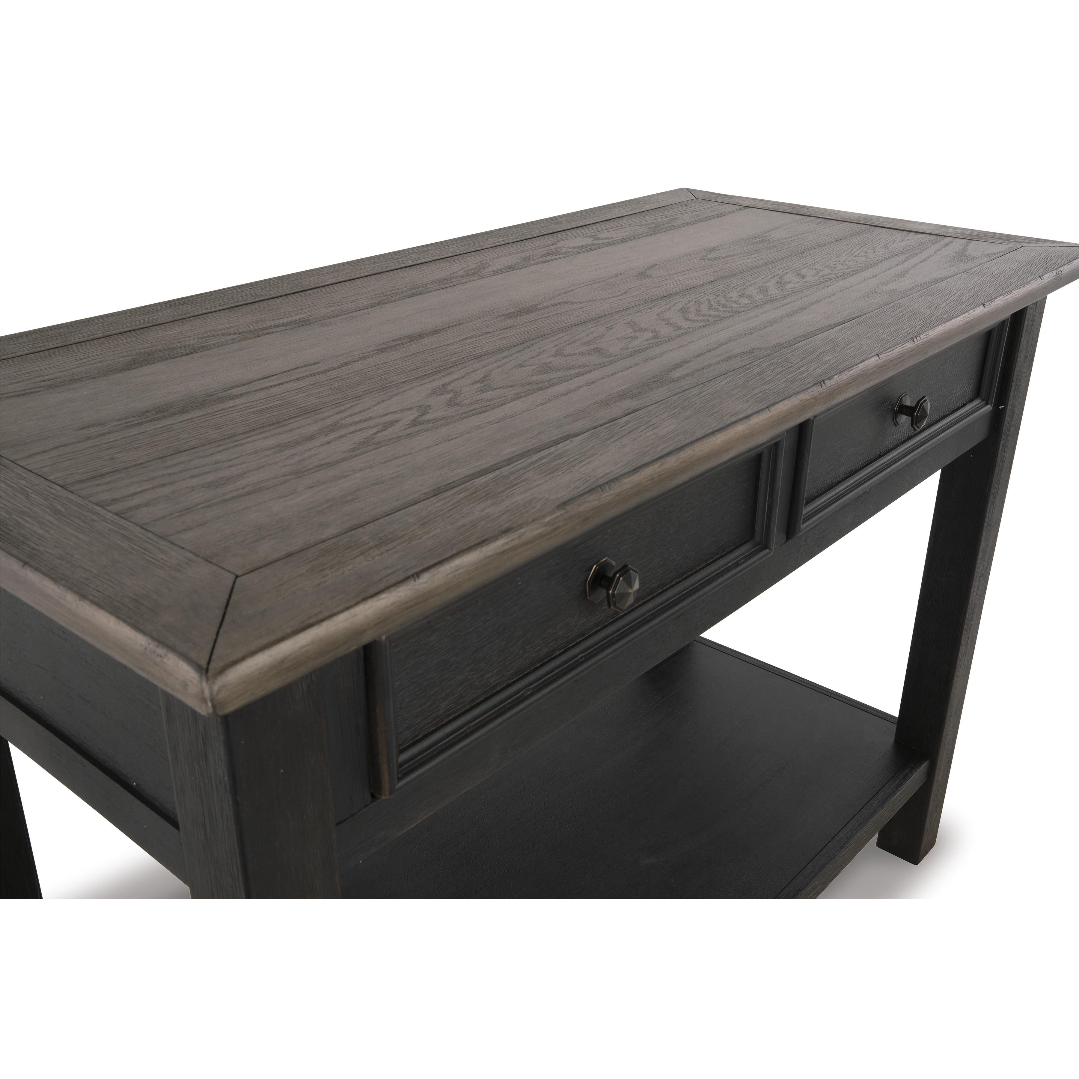 Signature Design by Ashley Tyler Creek T736T3 Coffee Table and 2 End Tables with Console IMAGE 11