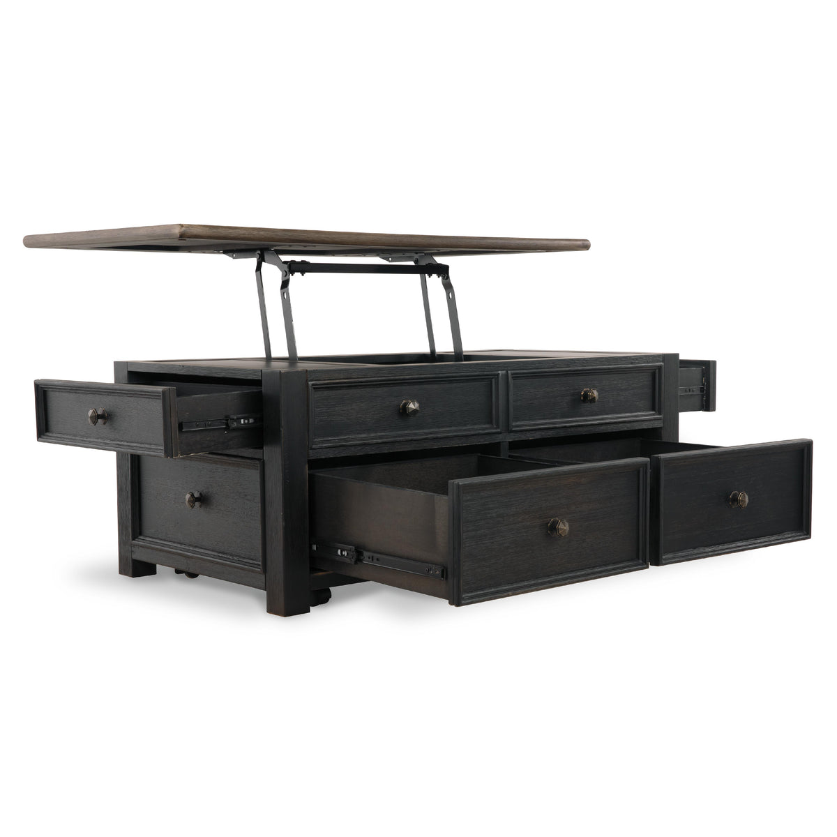 Signature Design by Ashley Tyler Creek T736T3 Coffee Table and 2 End Tables with Console IMAGE 15