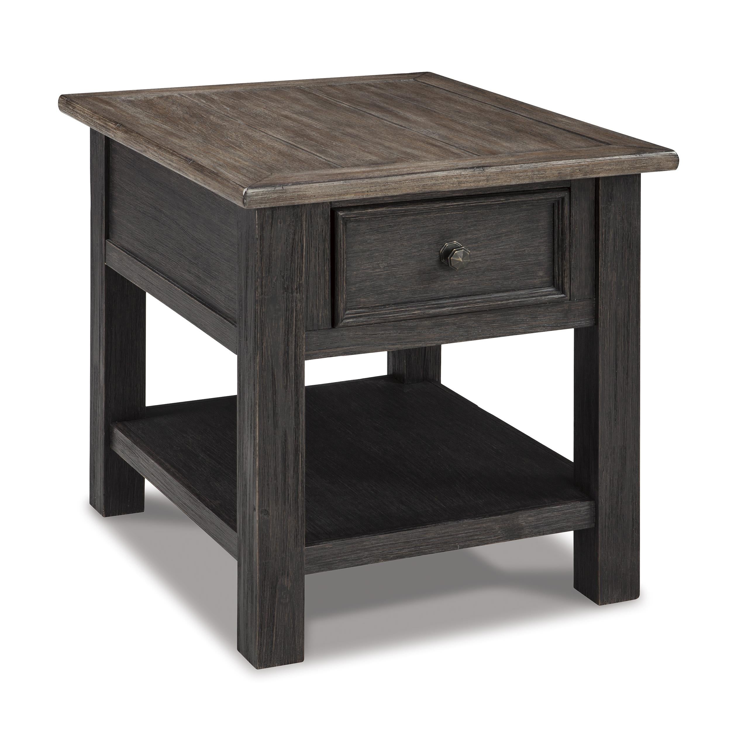 Signature Design by Ashley Tyler Creek T736T3 Coffee Table and 2 End Tables with Console IMAGE 2