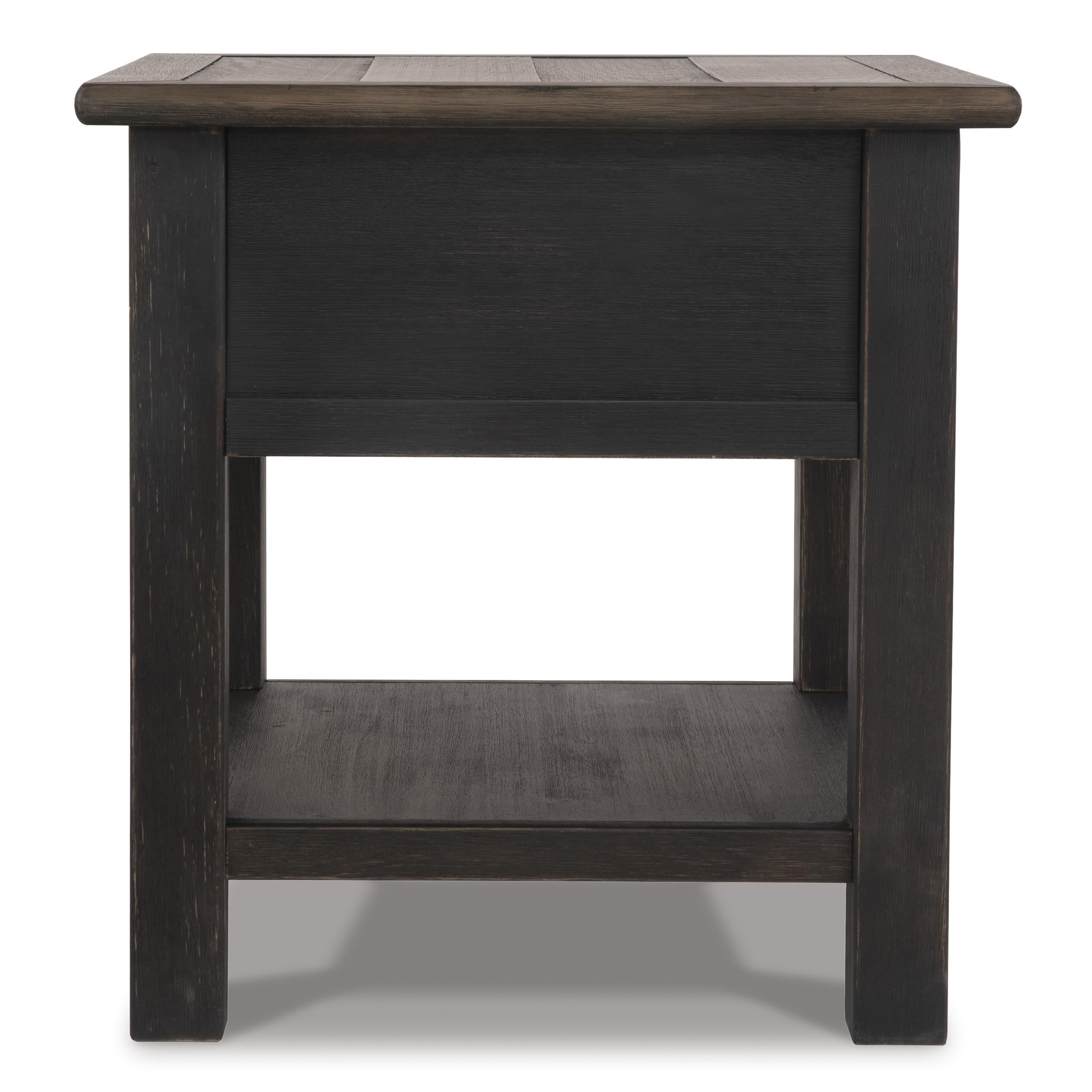 Signature Design by Ashley Tyler Creek T736T3 Coffee Table and 2 End Tables with Console IMAGE 5