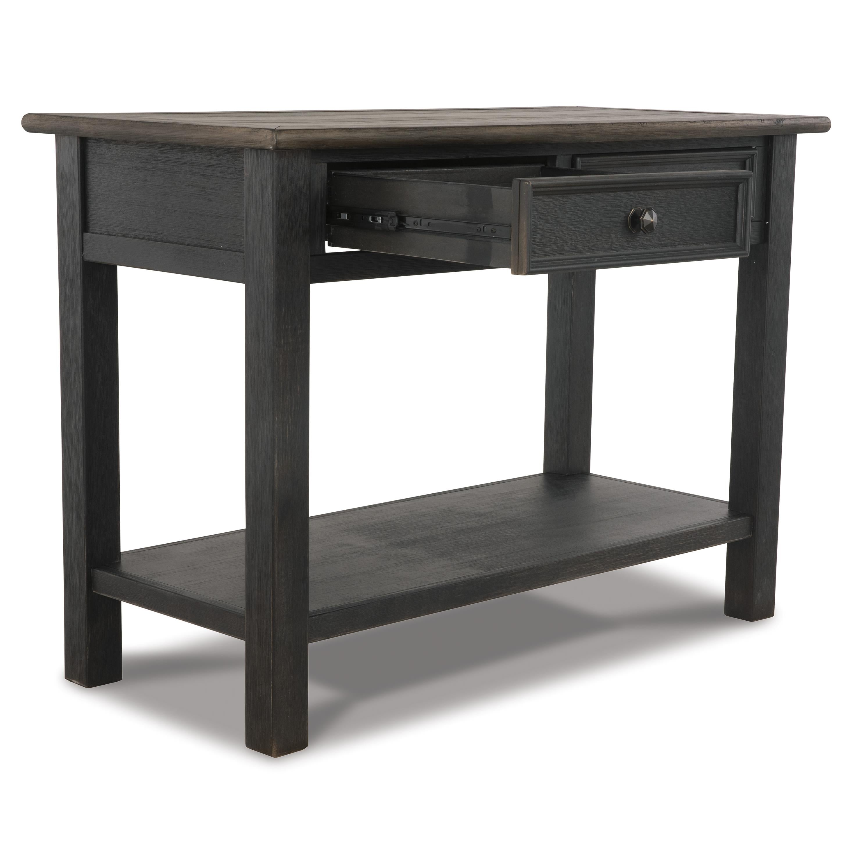 Signature Design by Ashley Tyler Creek T736T3 Coffee Table and 2 End Tables with Console IMAGE 8