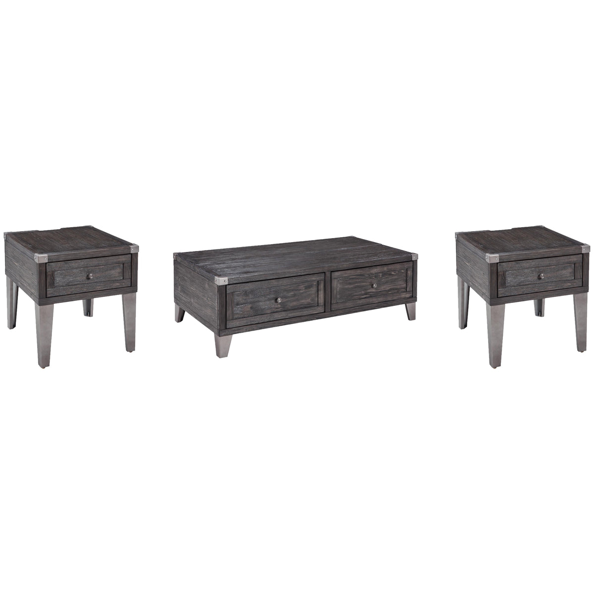 Signature Design by Ashley Todoe T901T2 Coffee Table and 2 End Tables IMAGE 1