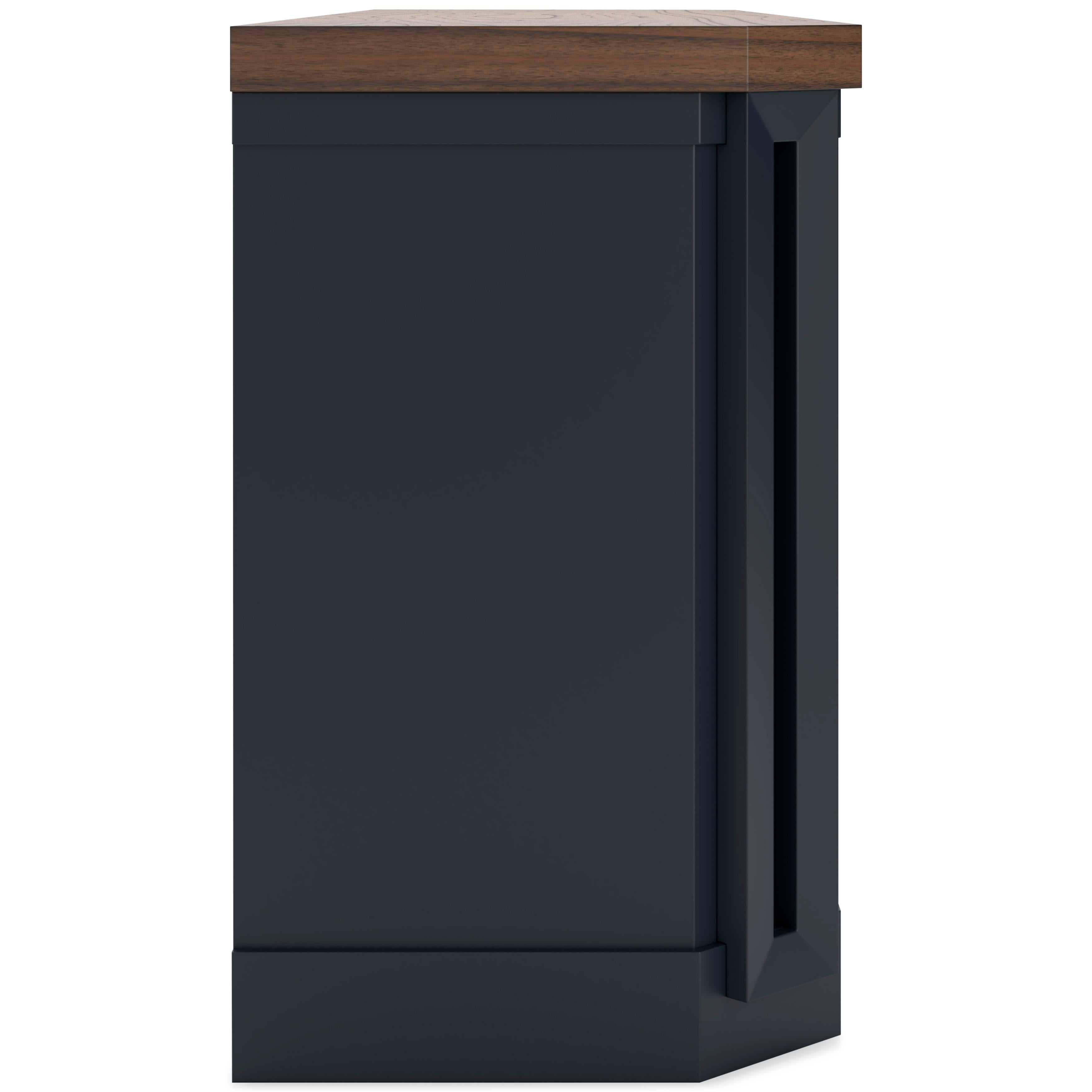 Signature Design by Ashley Landocken W402-68 XL TV Stand with Fireplace Option IMAGE 4
