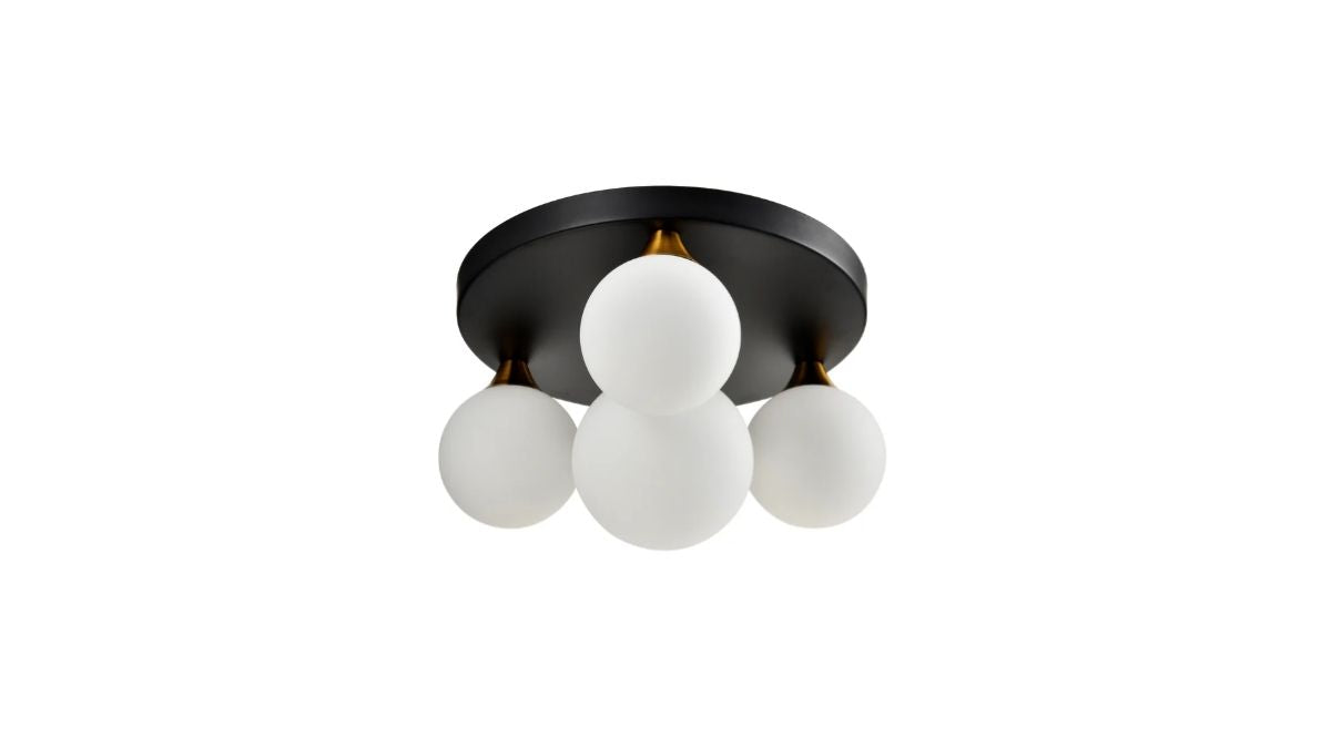 Quad Orbeon Flush Mount