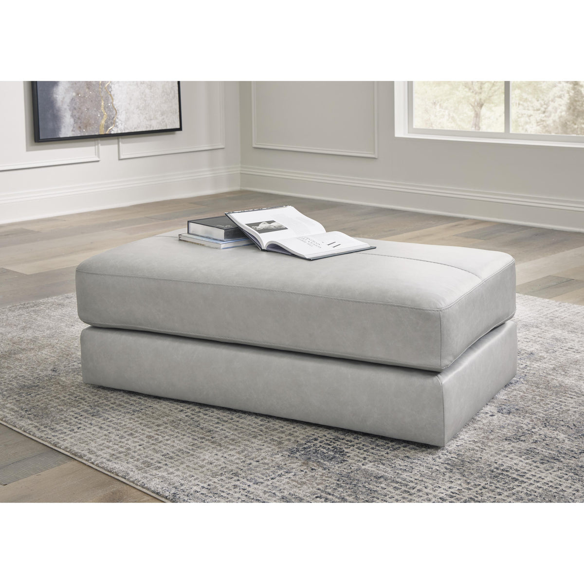 Signature Design by Ashley Amiata 5740408 Oversized Accent Ottoman IMAGE 4