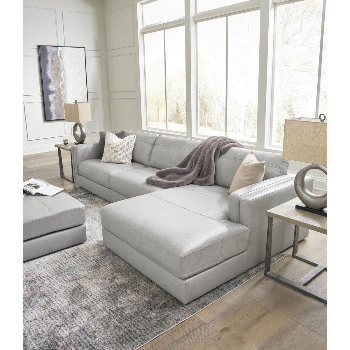 Signature Design by Ashley Amiata 5740408 Oversized Accent Ottoman IMAGE 7