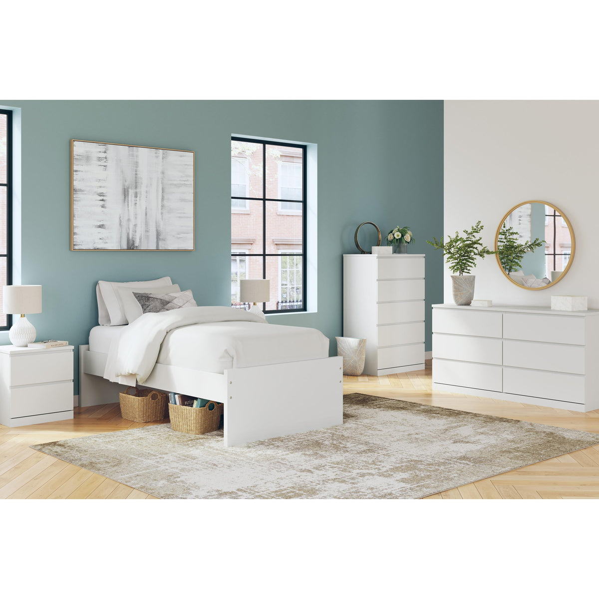 Signature Design by Ashley Onita EB9630-292 Two Drawer Night Stand IMAGE 13