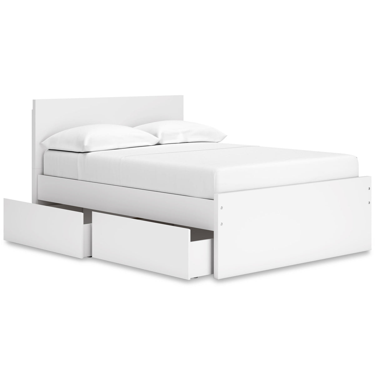 Signature Design by Ashley Onita EB9630B15 Full Panel Platform Bed with 2 Side Storage IMAGE 2