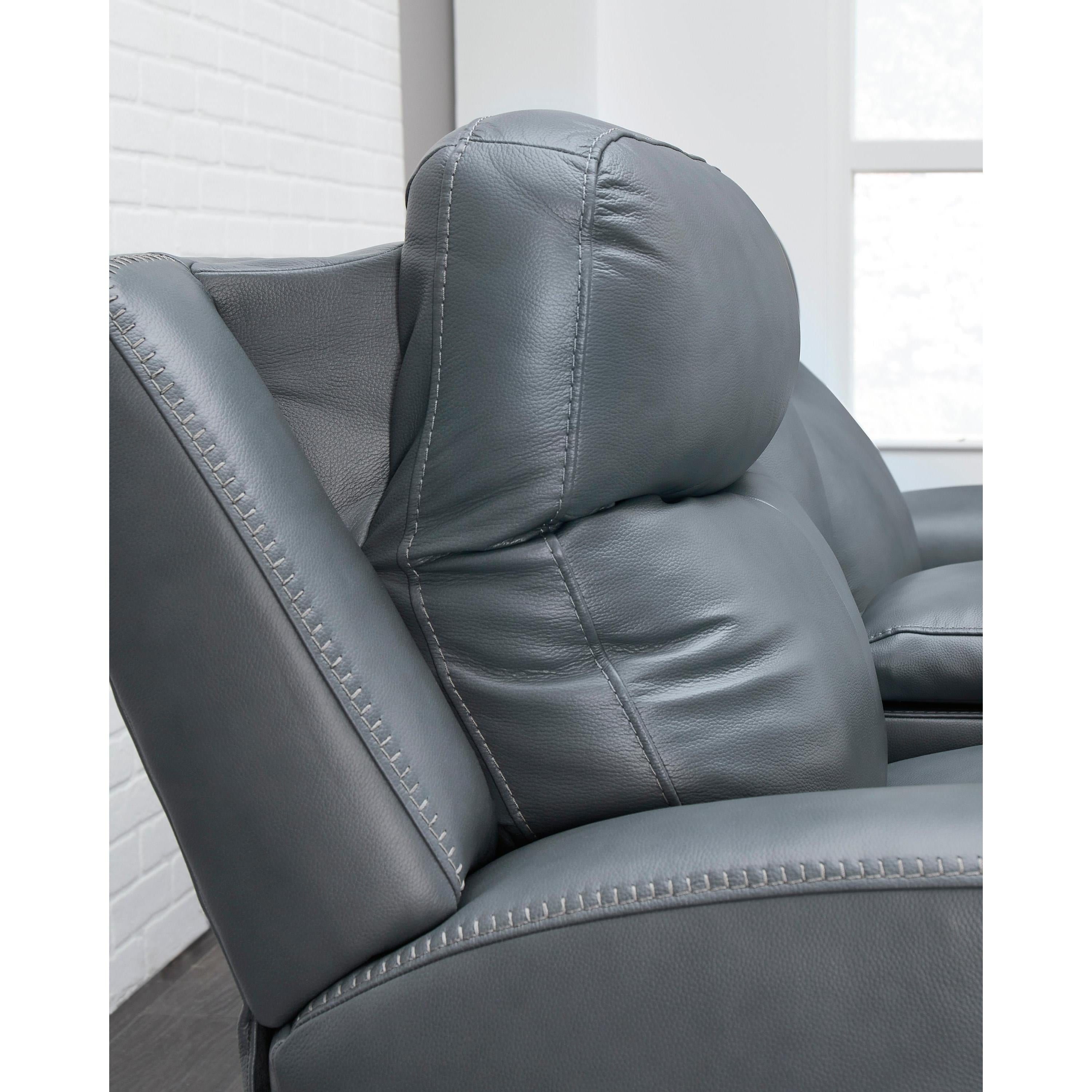 Signature Design by Ashley Mindanao U5950418C Power Reclining Loveseat with Console and Adjustable Headrest IMAGE 10