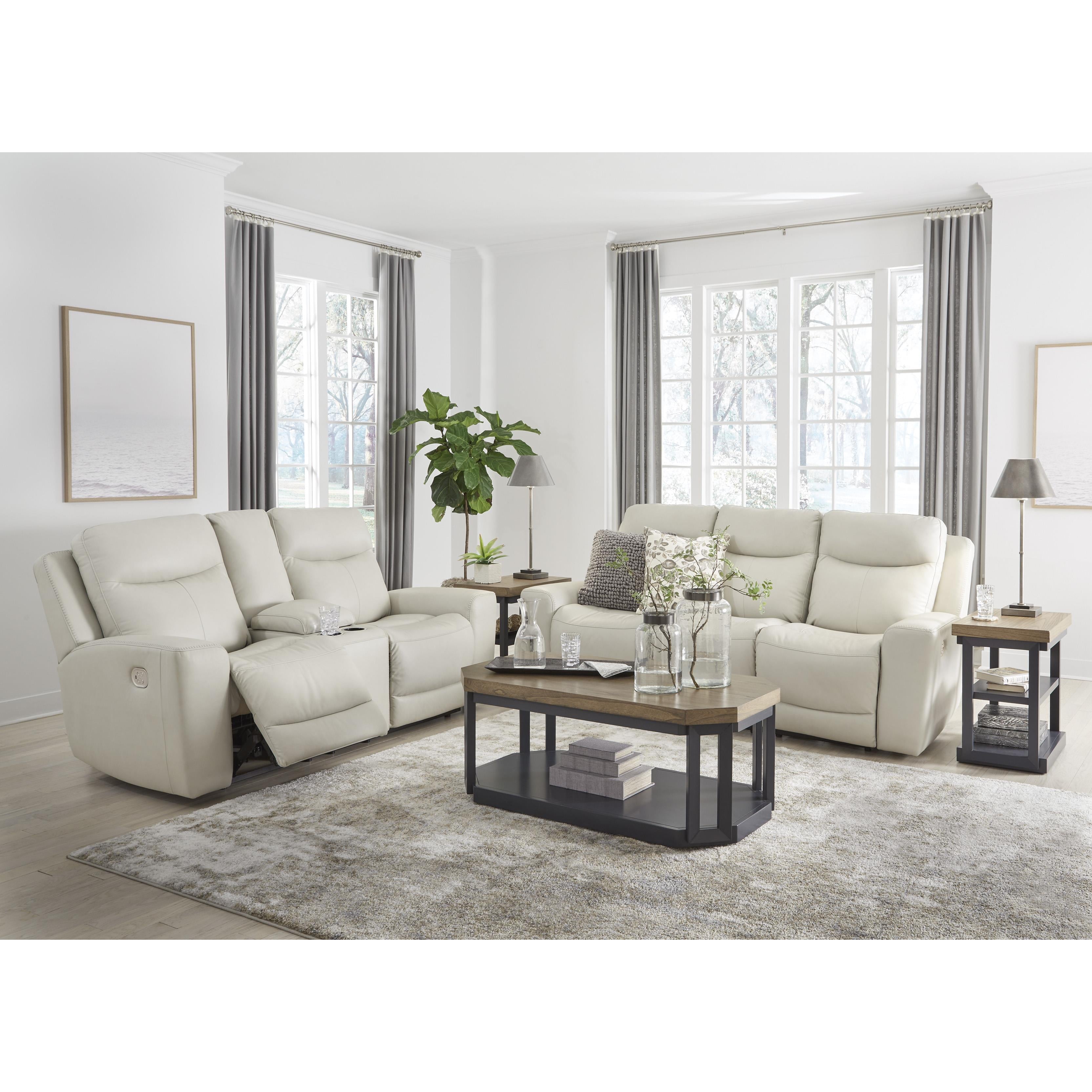 Signature Design by Ashley Mindanao U5950515C Power Reclining Sofa with Adjustable Headrest IMAGE 10