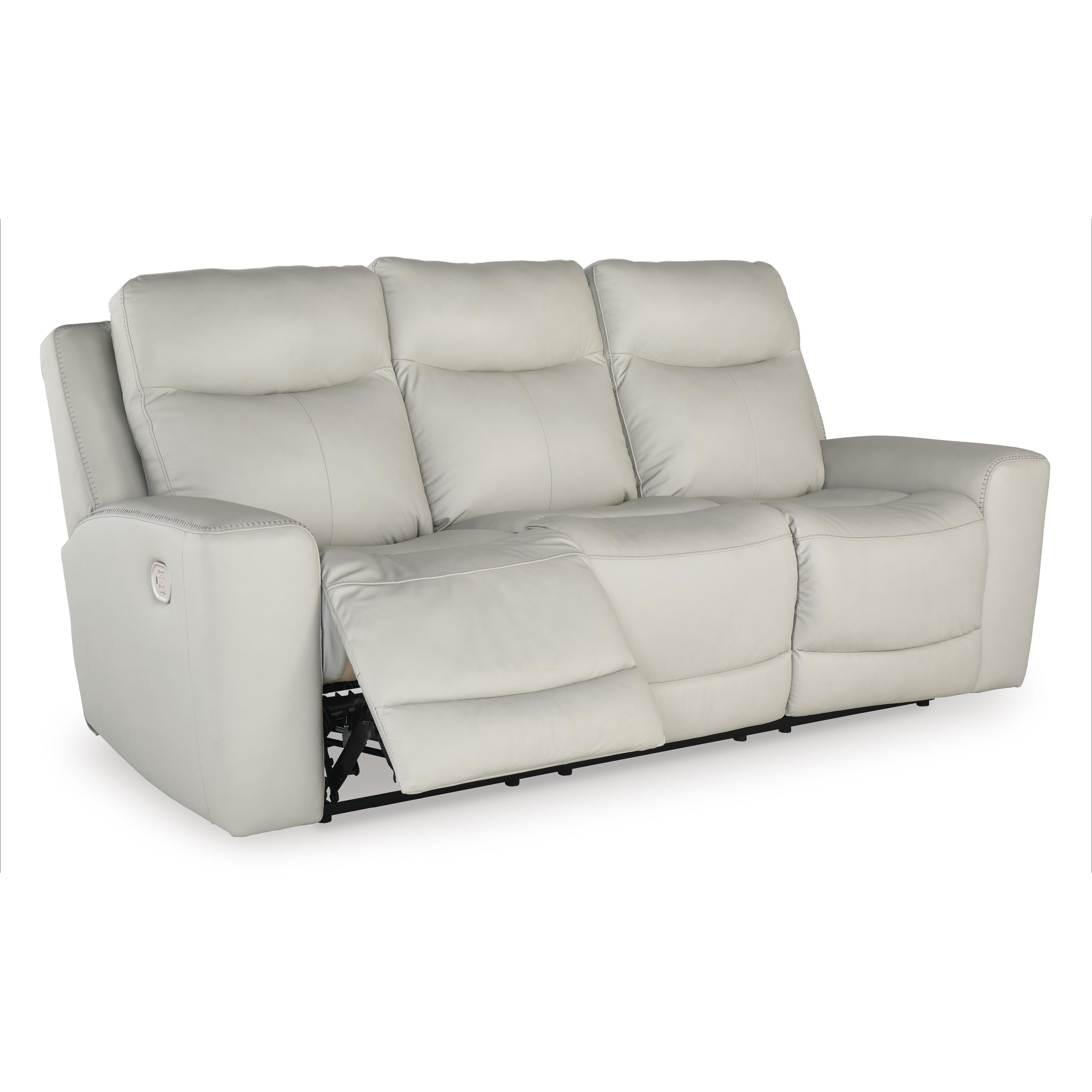 Signature Design by Ashley Mindanao U5950515C Power Reclining Sofa with Adjustable Headrest IMAGE 2