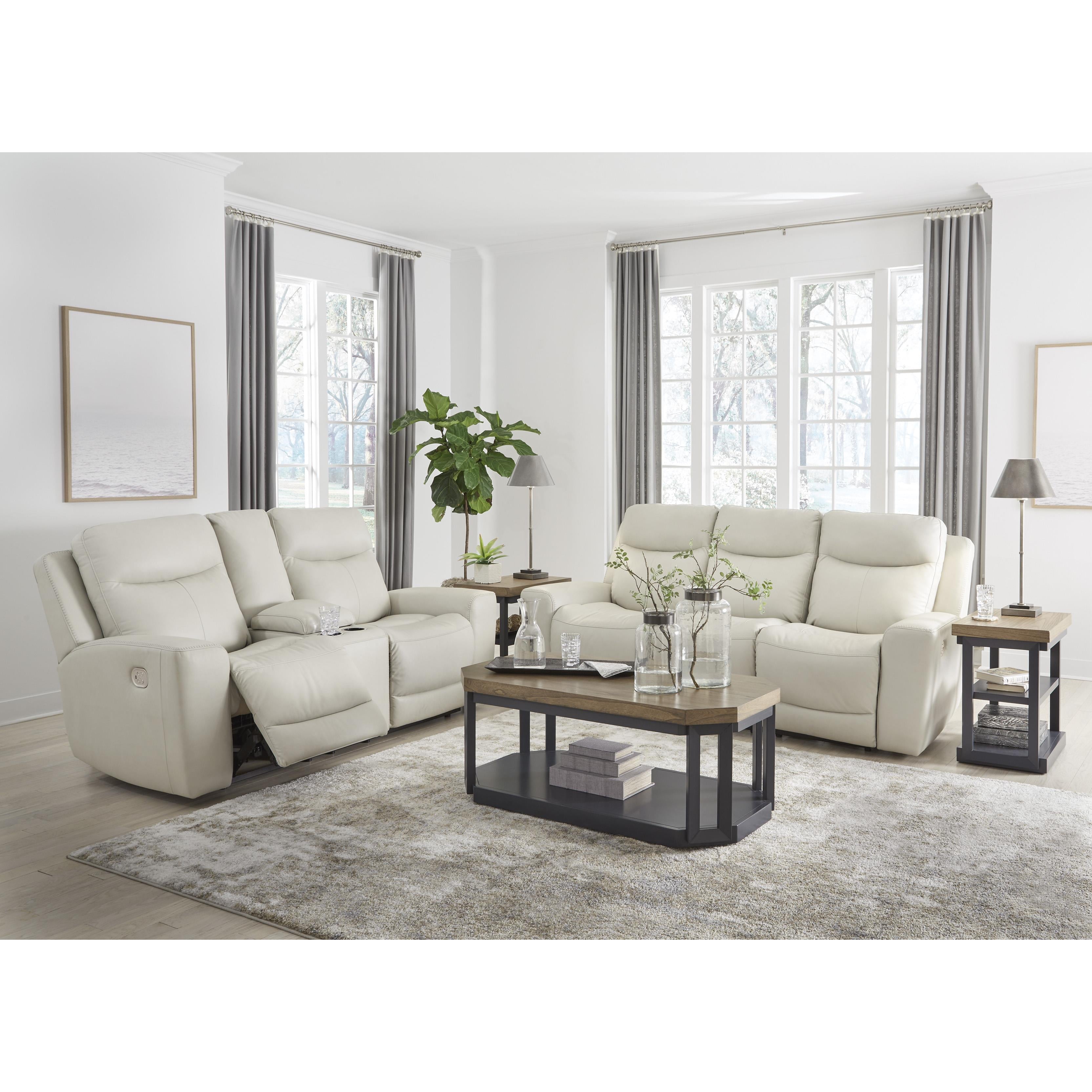 Signature Design by Ashley Mindanao U5950515C Power Reclining Sofa with Adjustable Headrest IMAGE 9