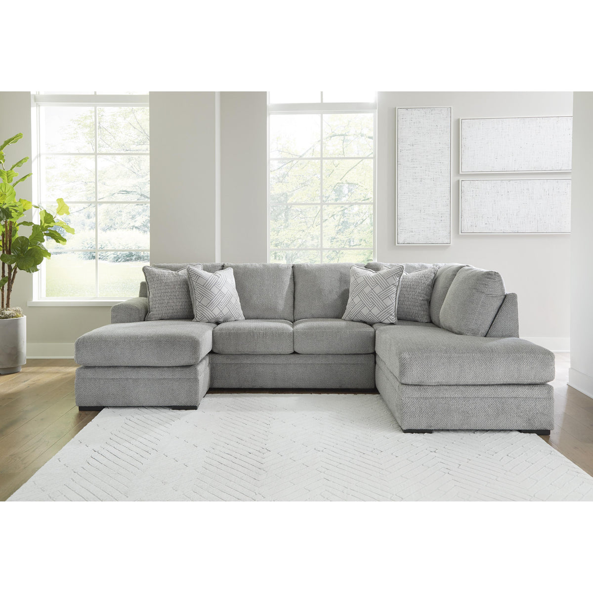 Signature Design by Ashley Casselbury 52906S1 2 pc Sectional with Chaise IMAGE 4