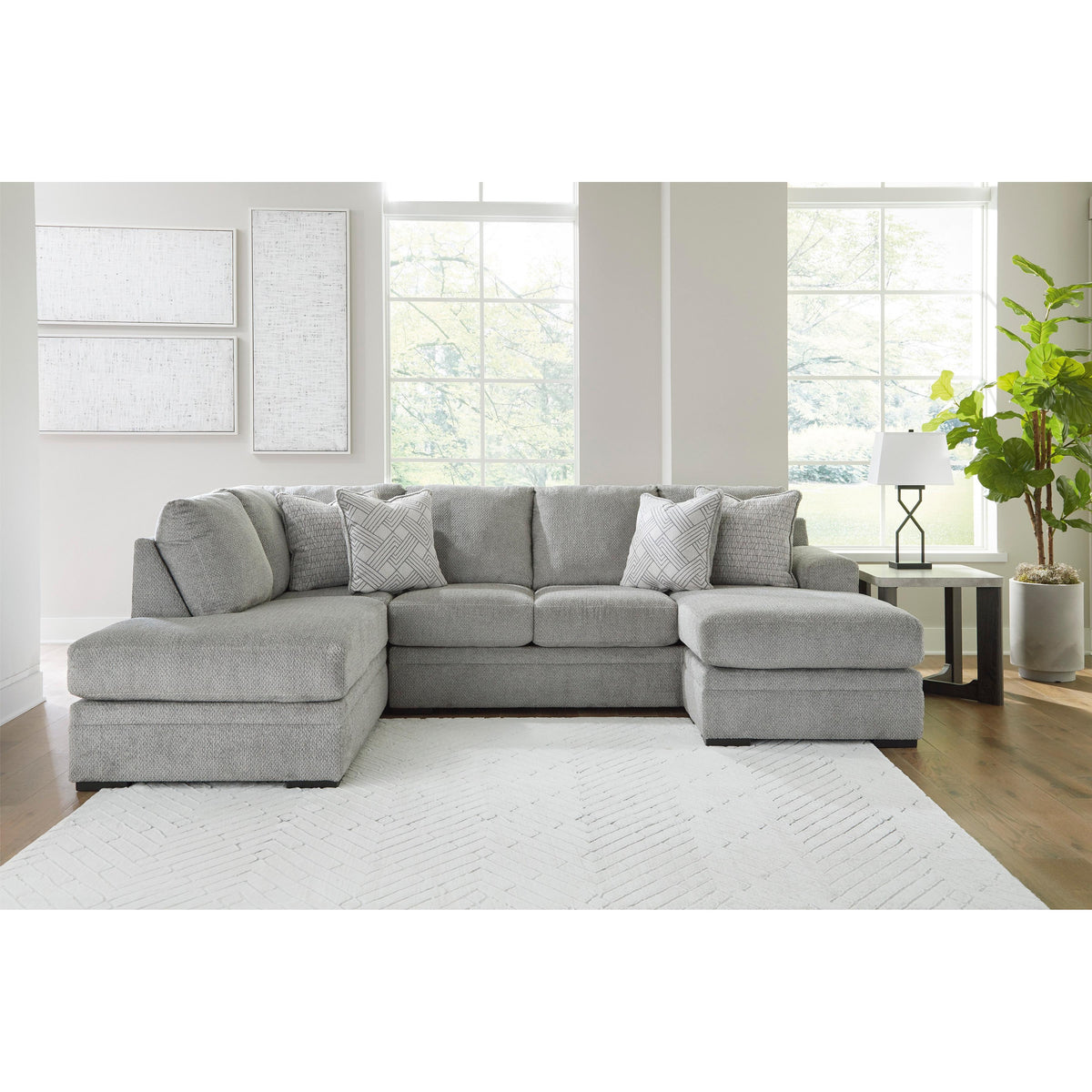 Signature Design by Ashley Casselbury 52906S2 2 pc Sectional with Chaise IMAGE 6
