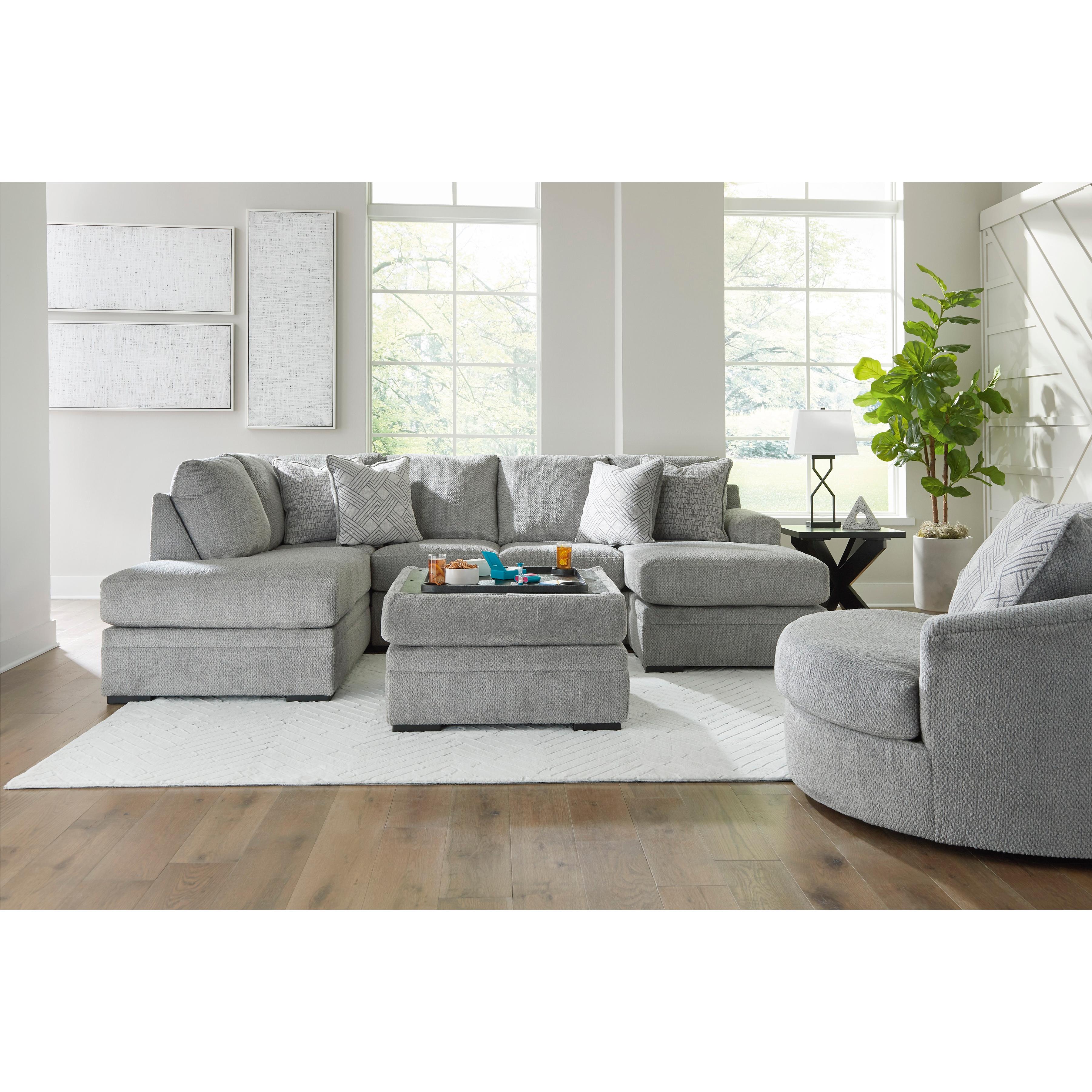 Signature Design by Ashley Casselbury 52906S2 2 pc Sectional with Chaise IMAGE 7