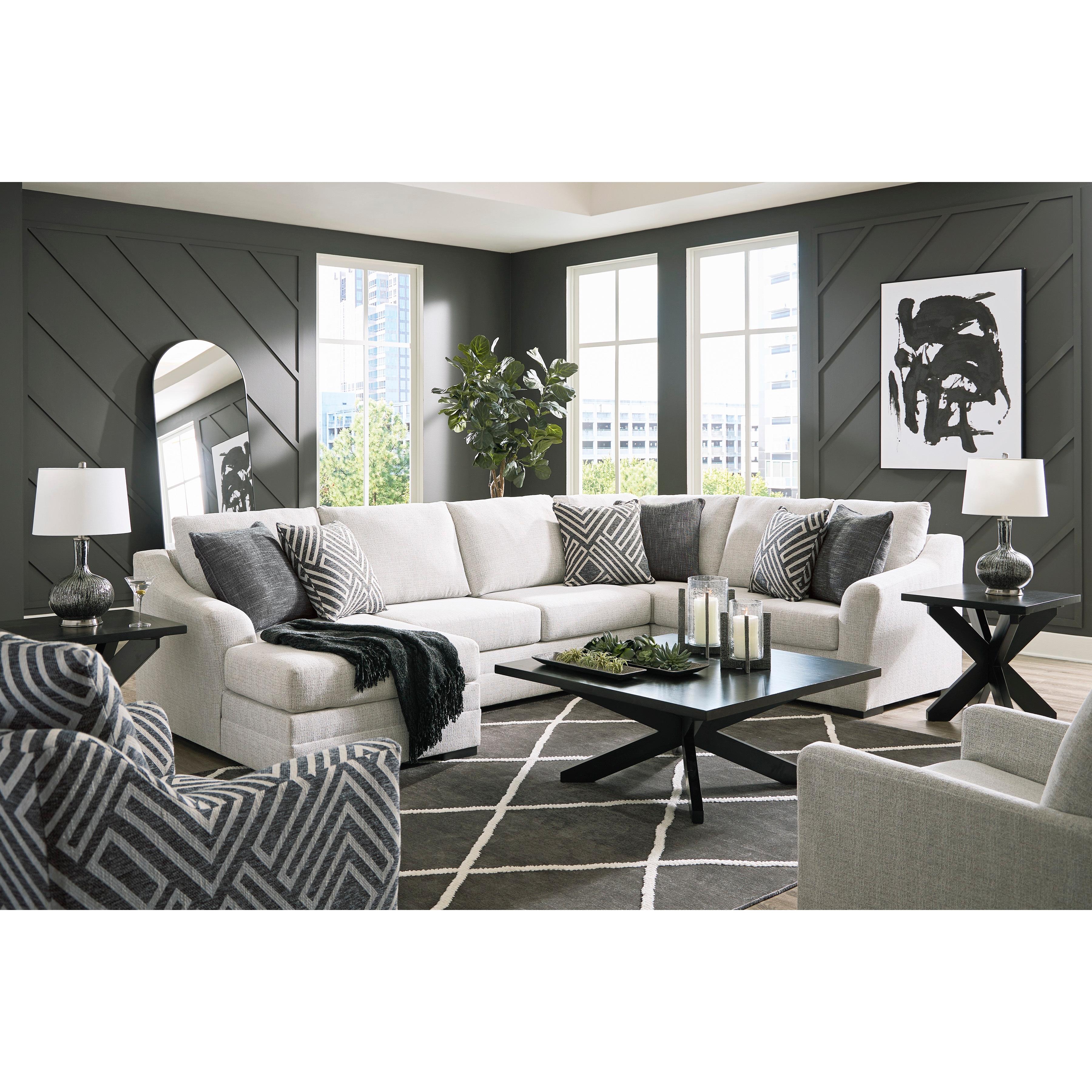 Benchcraft Koralynn 54102S1 3 pc Sectional with Chaise IMAGE 6