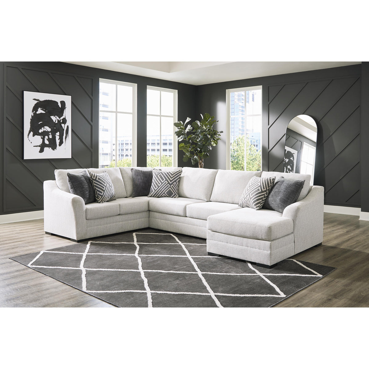 Benchcraft Koralynn 54102S2 3 pc Sectional with Chaise IMAGE 3