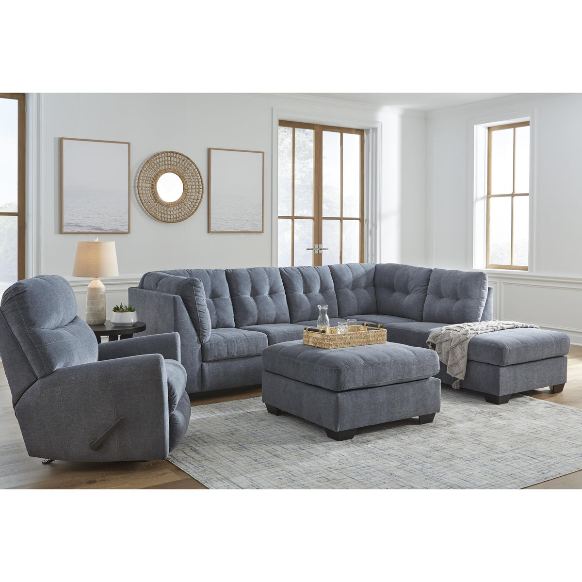 Signature Design by Ashley Marleton 5530308 Oversized Accent Ottoman IMAGE 7