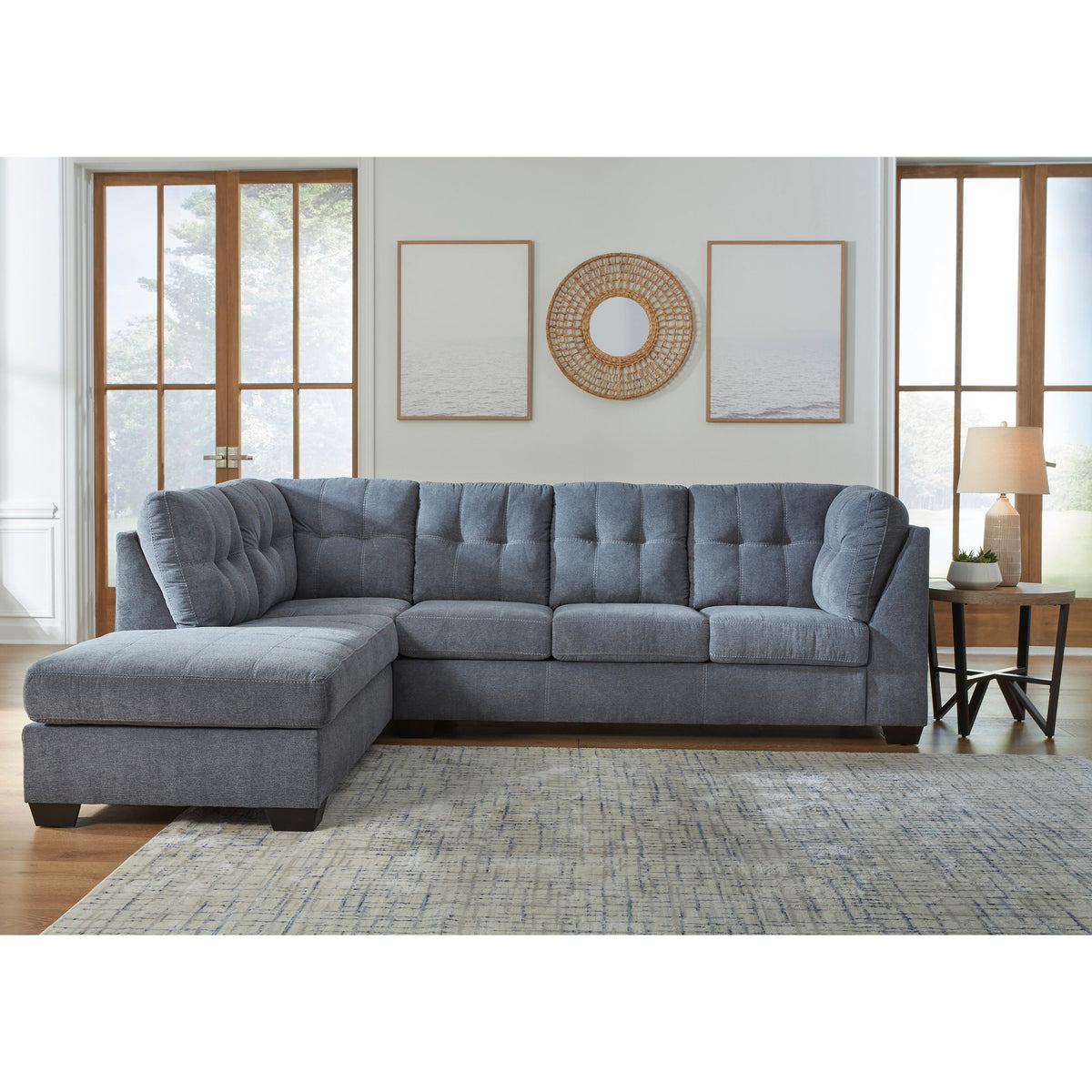 Signature Design by Ashley Marleton 55303S1 2 pc Sectional with Chaise IMAGE 4