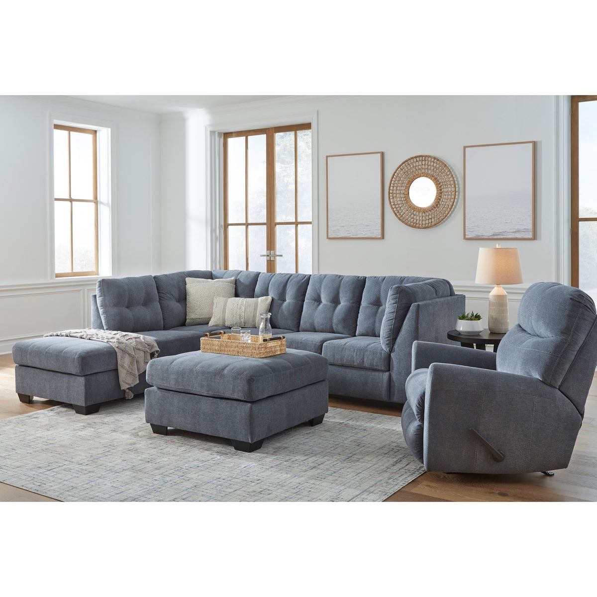 Signature Design by Ashley Marleton 55303S1 2 pc Sectional with Chaise IMAGE 8
