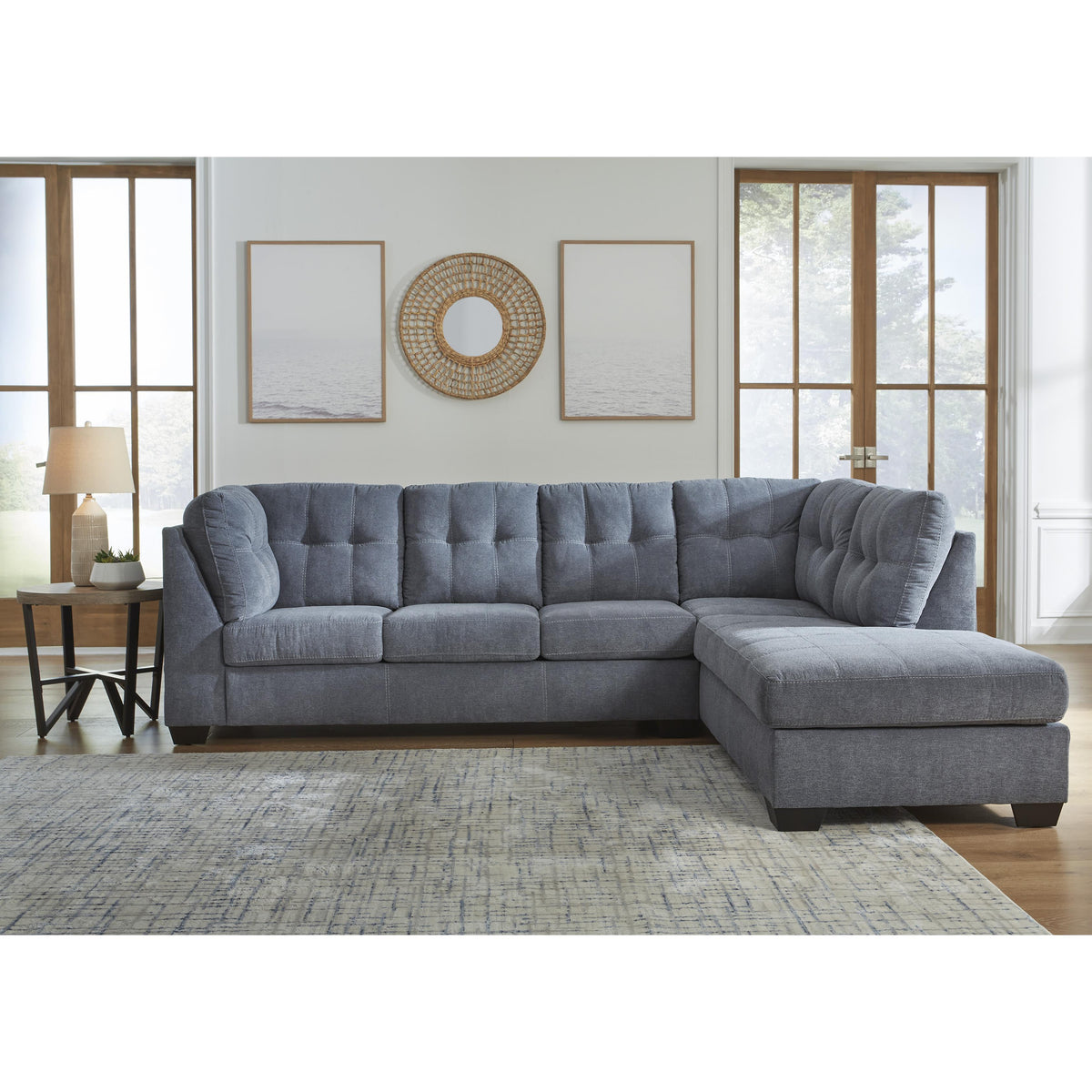 Signature Design by Ashley Marleton 55303S2 2 pc Sectional with Chaise IMAGE 4