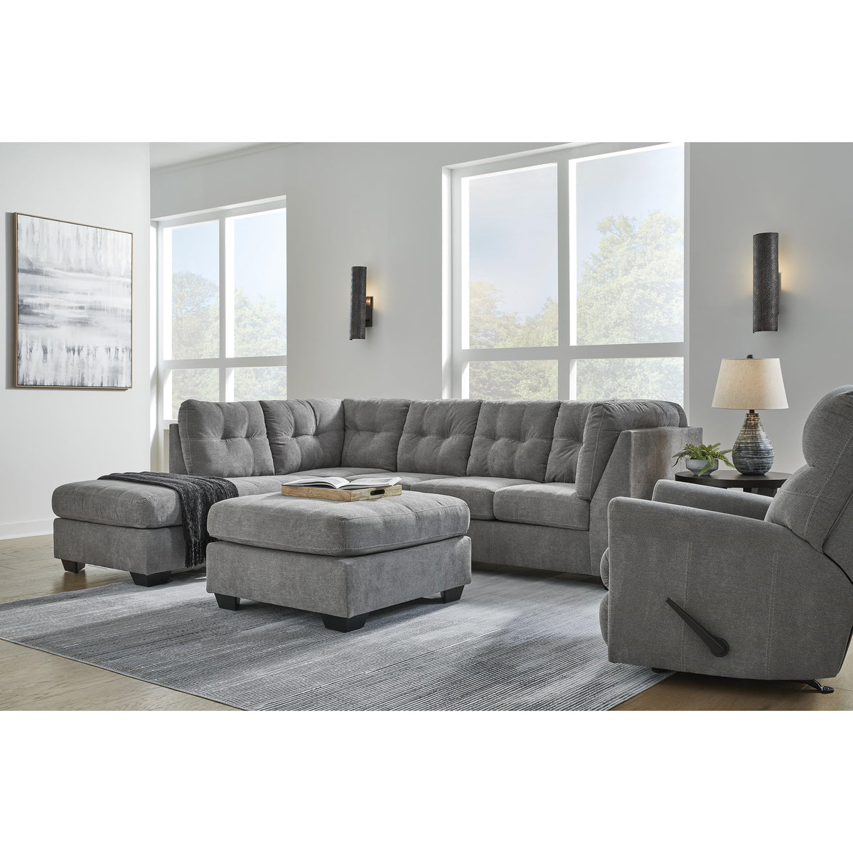 Signature Design by Ashley Marleton 5530508 Oversized Accent Ottoman IMAGE 9