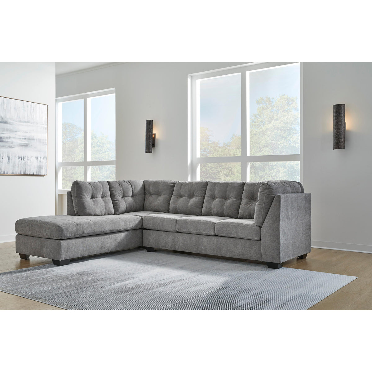 Signature Design by Ashley Marleton 55305S1 2 pc Sectional with Chaise IMAGE 3
