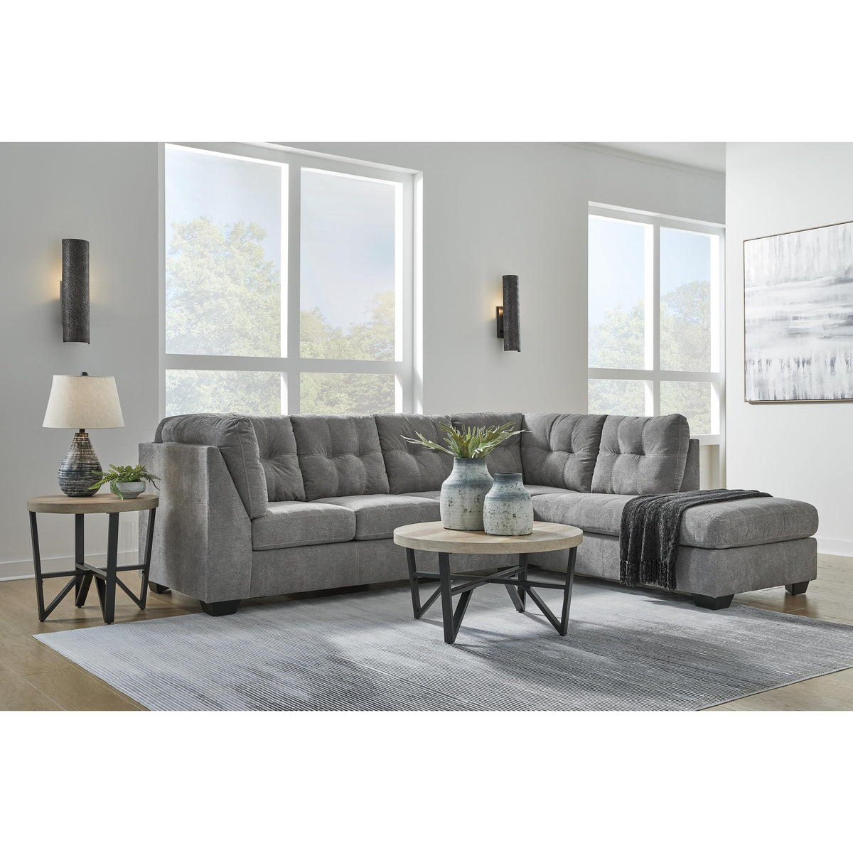 Signature Design by Ashley Marleton 55305S2 2 pc Sectional with Chaise IMAGE 5