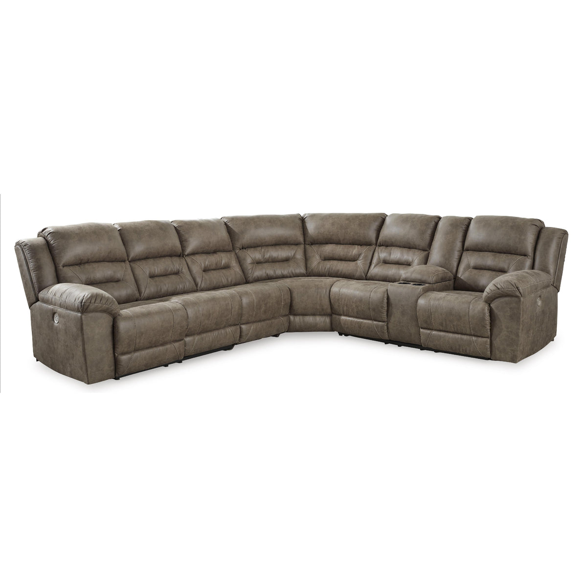 Signature Design by Ashley Ravenel 83106S4 4 pc Power Reclining Sectional IMAGE 1