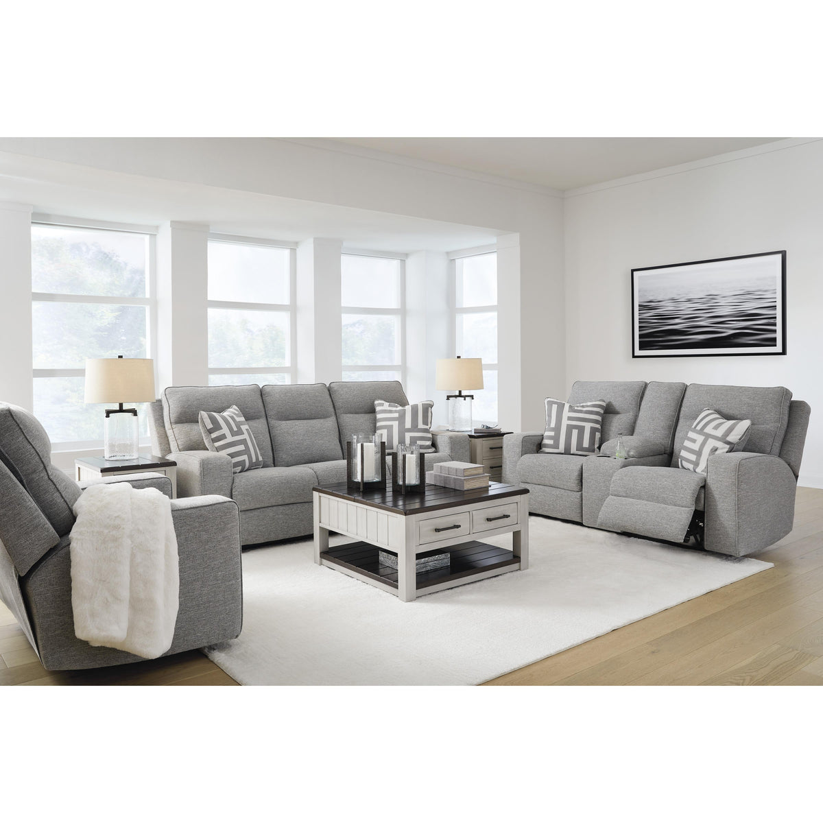 Signature Design by Ashley Biscoe 9050313 Power Recliner with Adjustable Headrest IMAGE 8