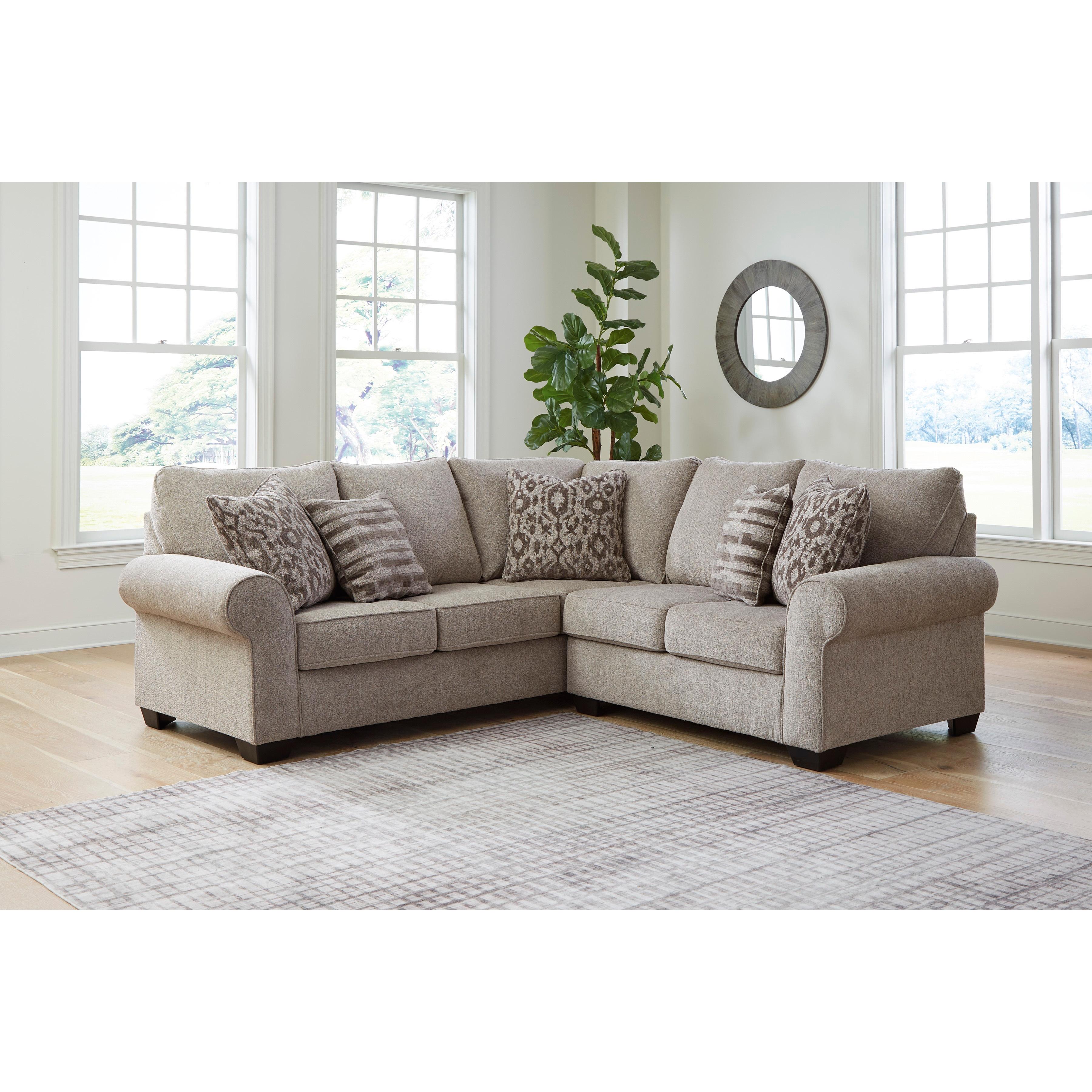 Signature Design by Ashley Claireah 90603S1 2 pc Sectional IMAGE 3