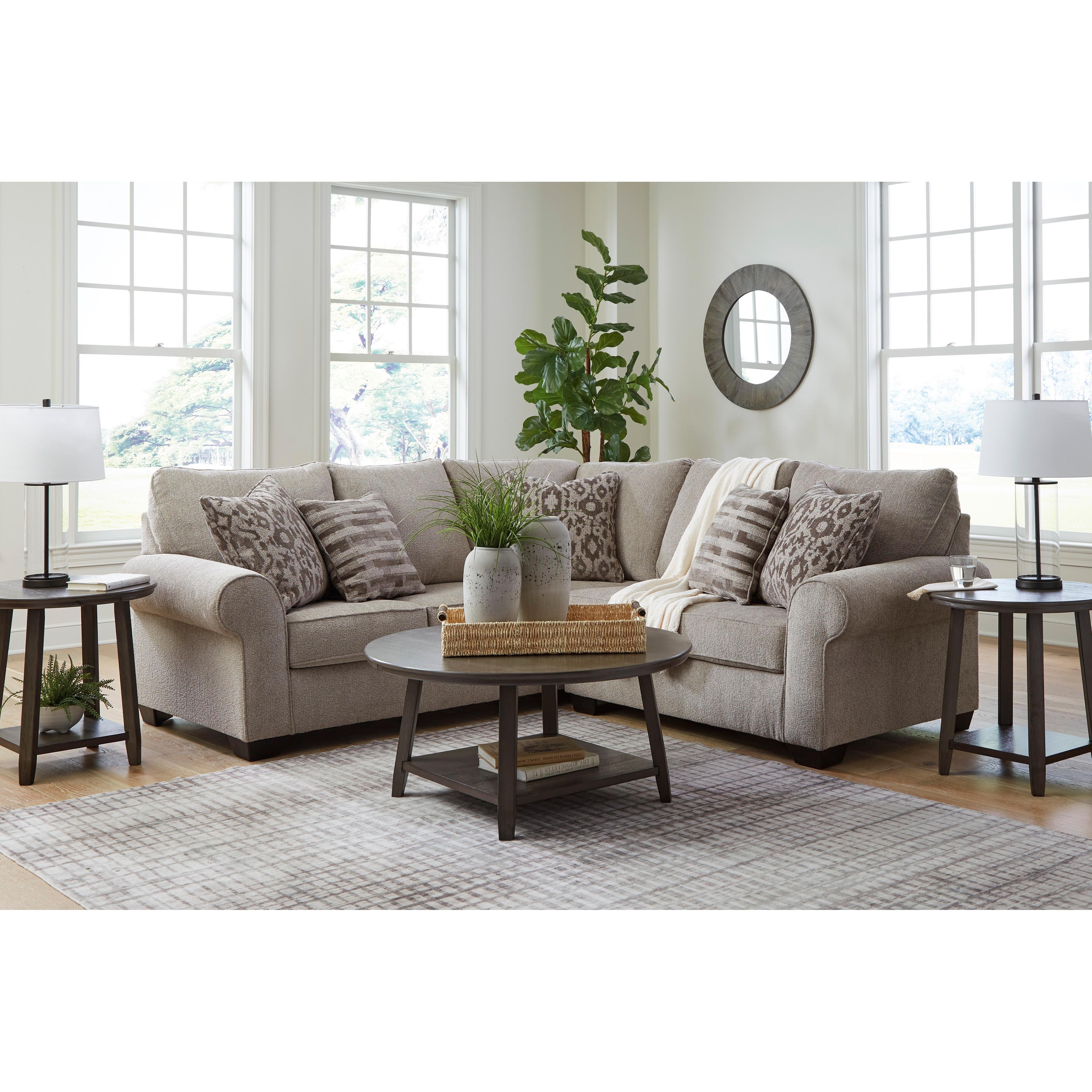 Signature Design by Ashley Claireah 90603S1 2 pc Sectional IMAGE 4