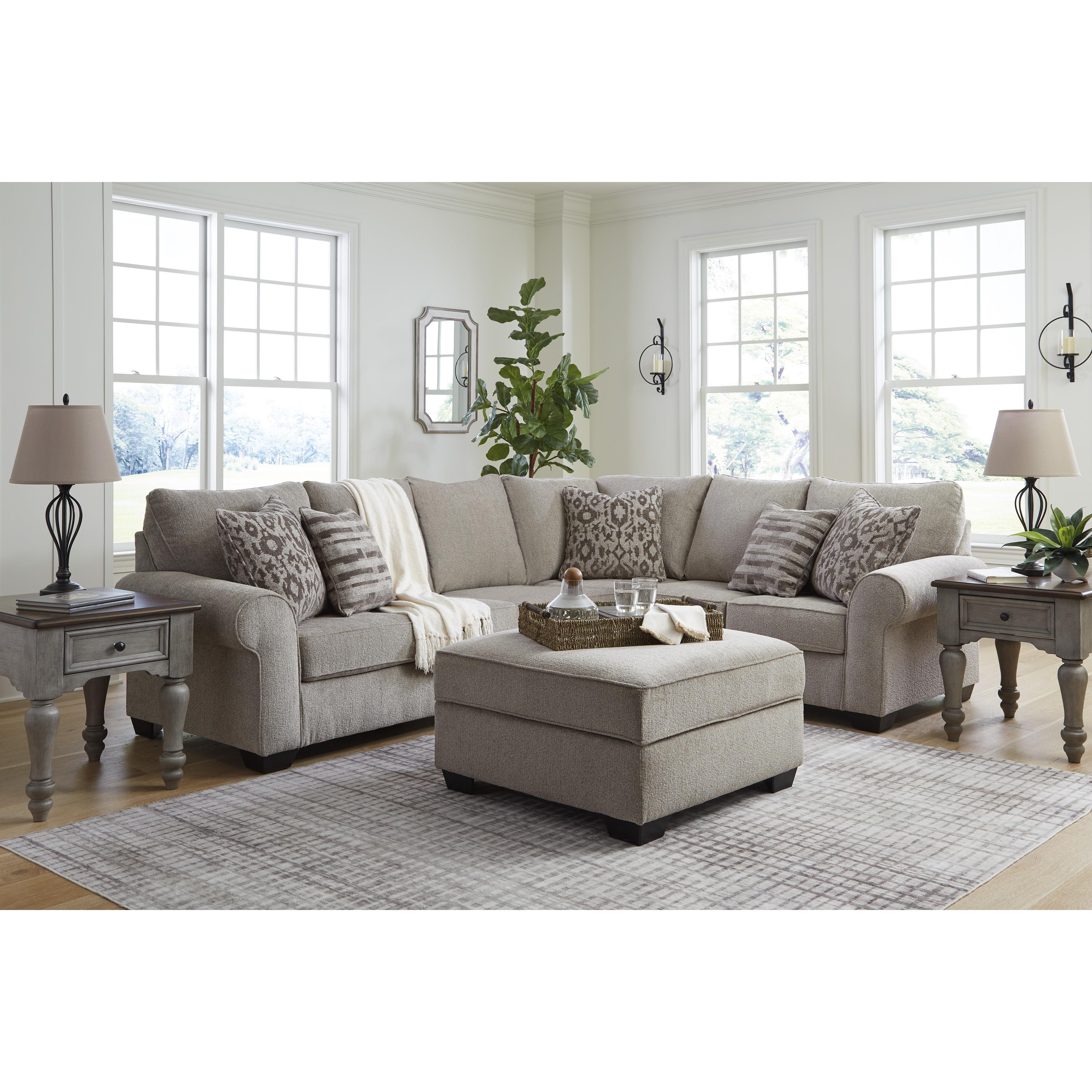 Signature Design by Ashley Claireah 90603S4 3 pc Sectional IMAGE 6