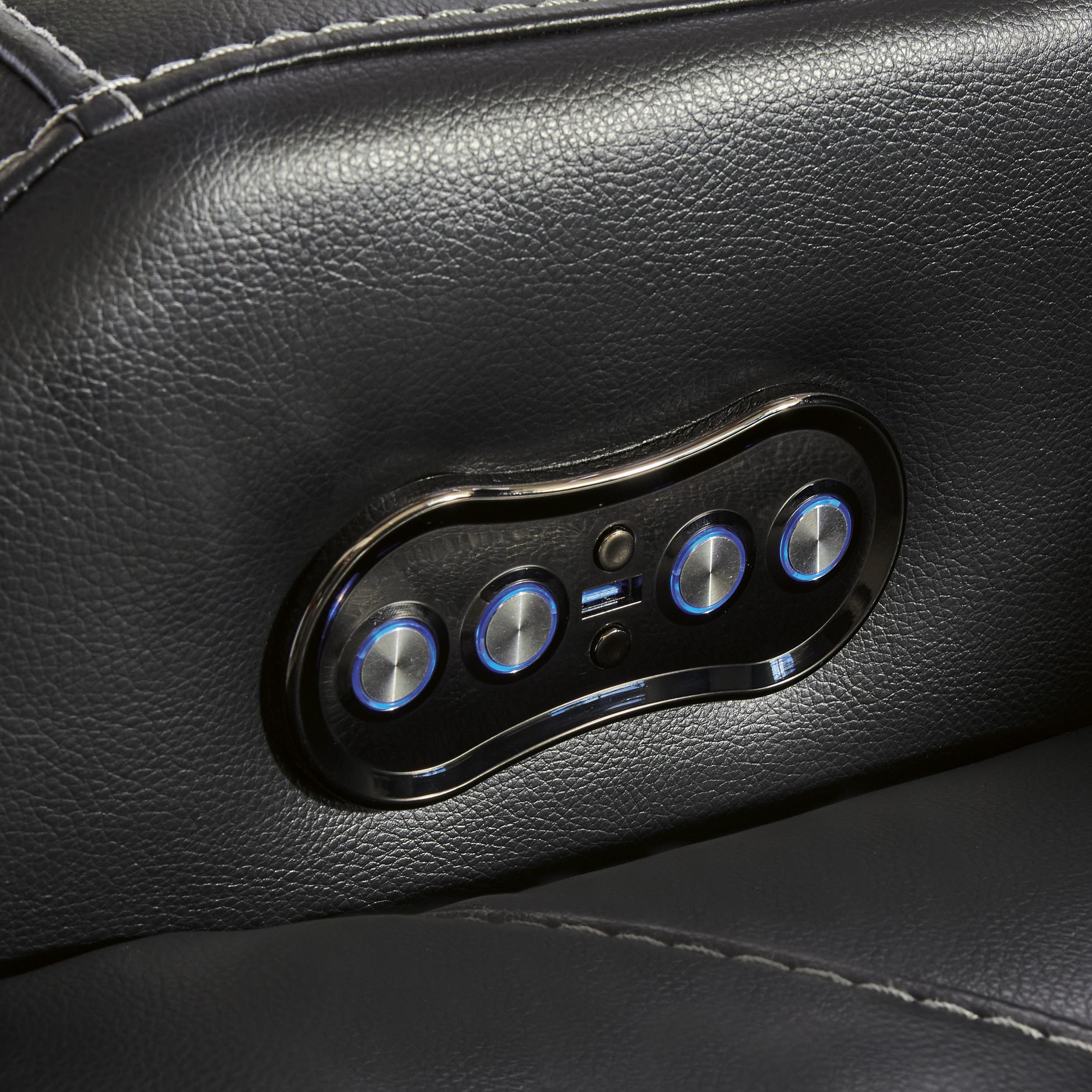 Signature Design by Ashley Caveman Den 9070313 Power Recliner with Adjustable Headrest IMAGE 11