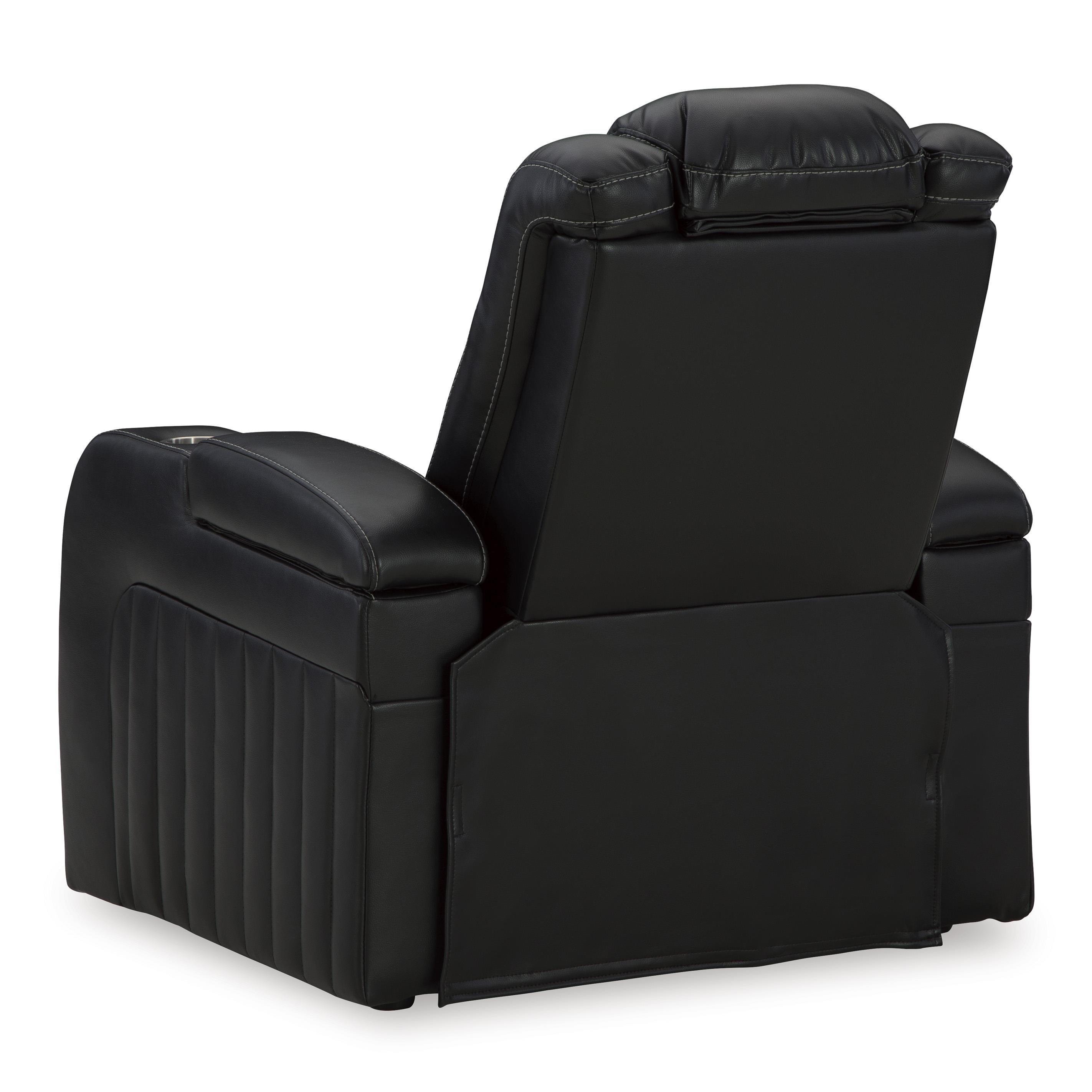 Signature Design by Ashley Caveman Den 9070313 Power Recliner with Adjustable Headrest IMAGE 5