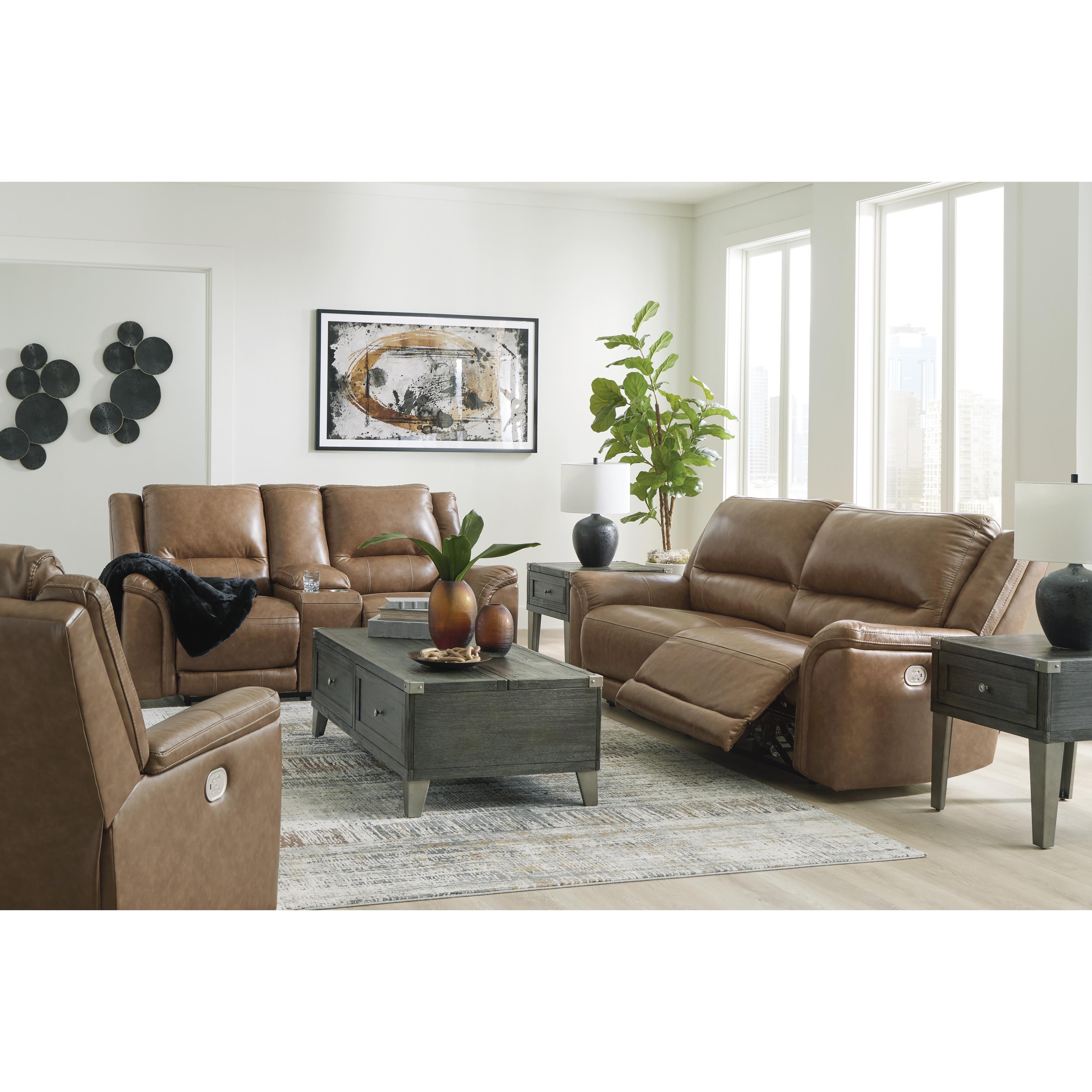 Signature Design by Ashley Trasimeno U8281547 2 Seat Power Reclining Sofa Adjustable Headrest IMAGE 16