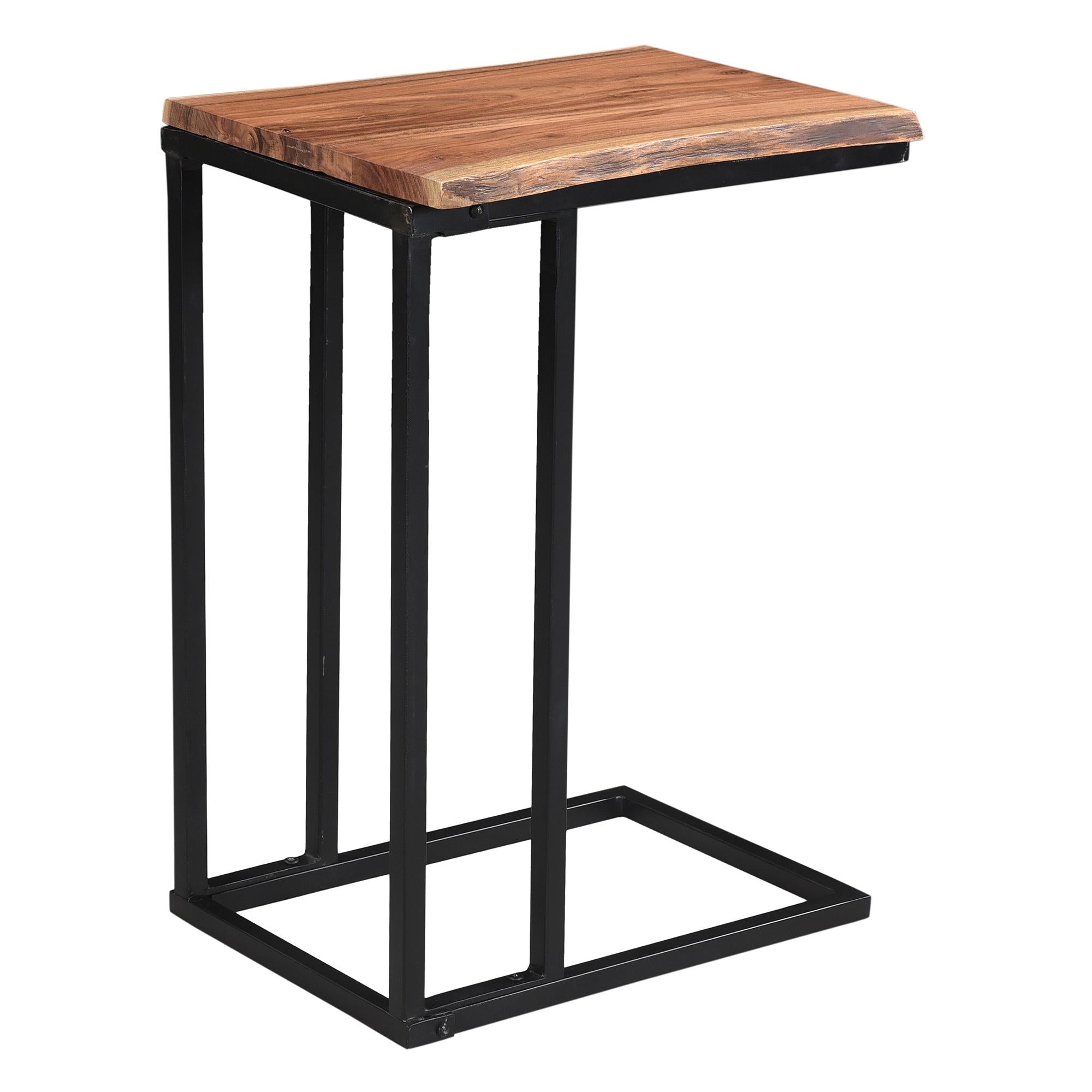 !nspire Jivin 501-676NAT Accent Table - Natural and Black IMAGE 5