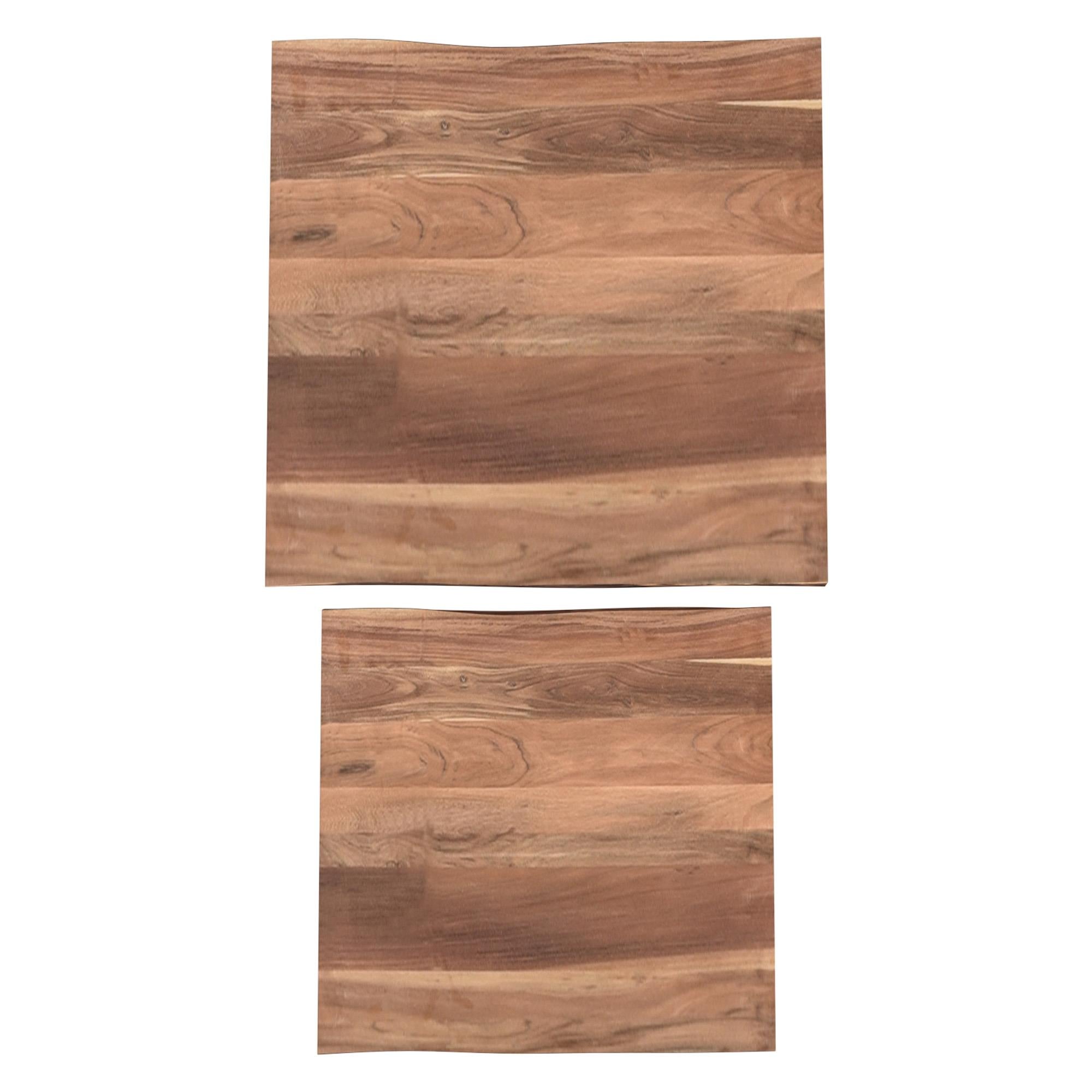 !nspire Jivin 303-676NAT 2 pc Coffee Table Set - Natural and Black IMAGE 6