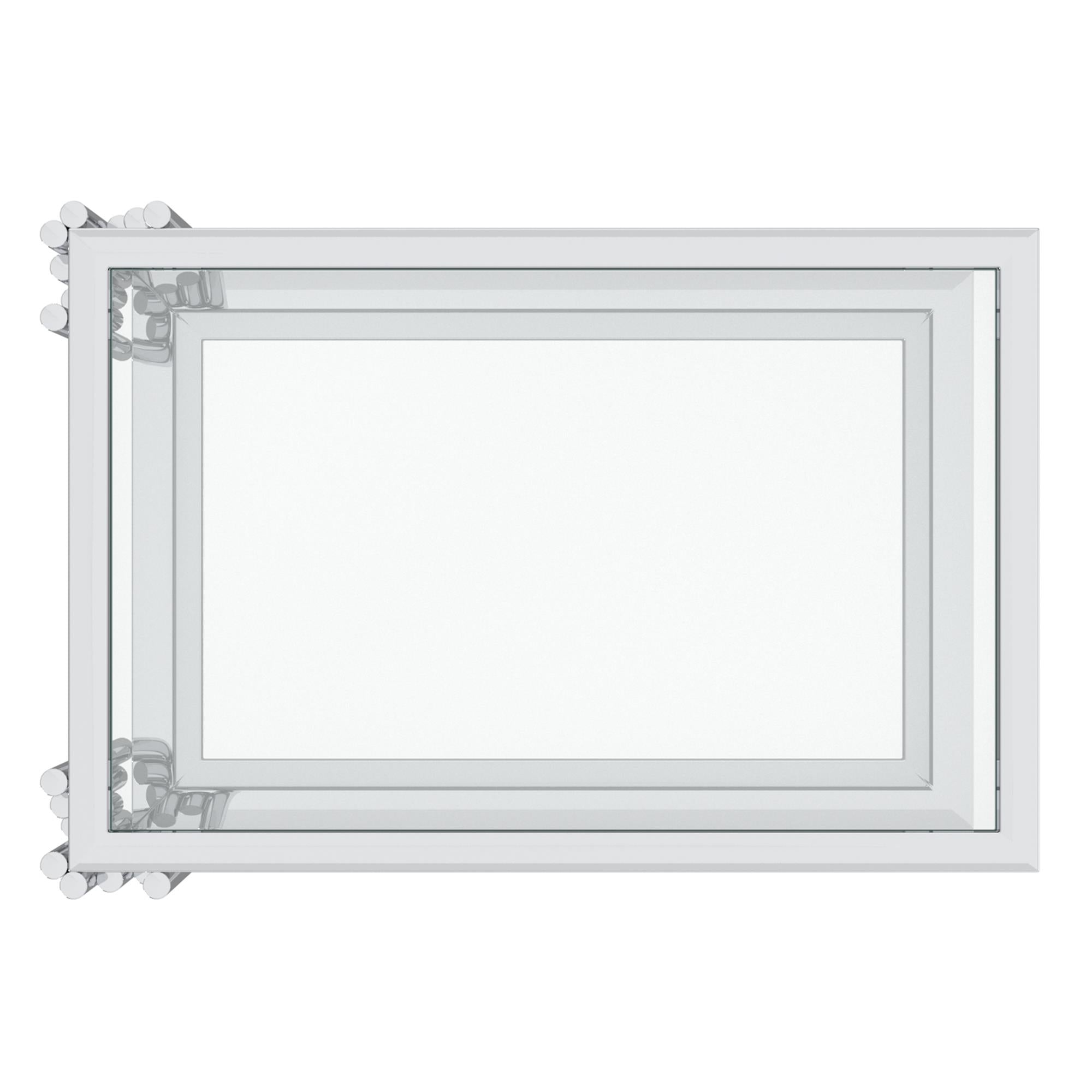 !nspire Estrel 501-630CH_S Small Accent Table - Silver IMAGE 6