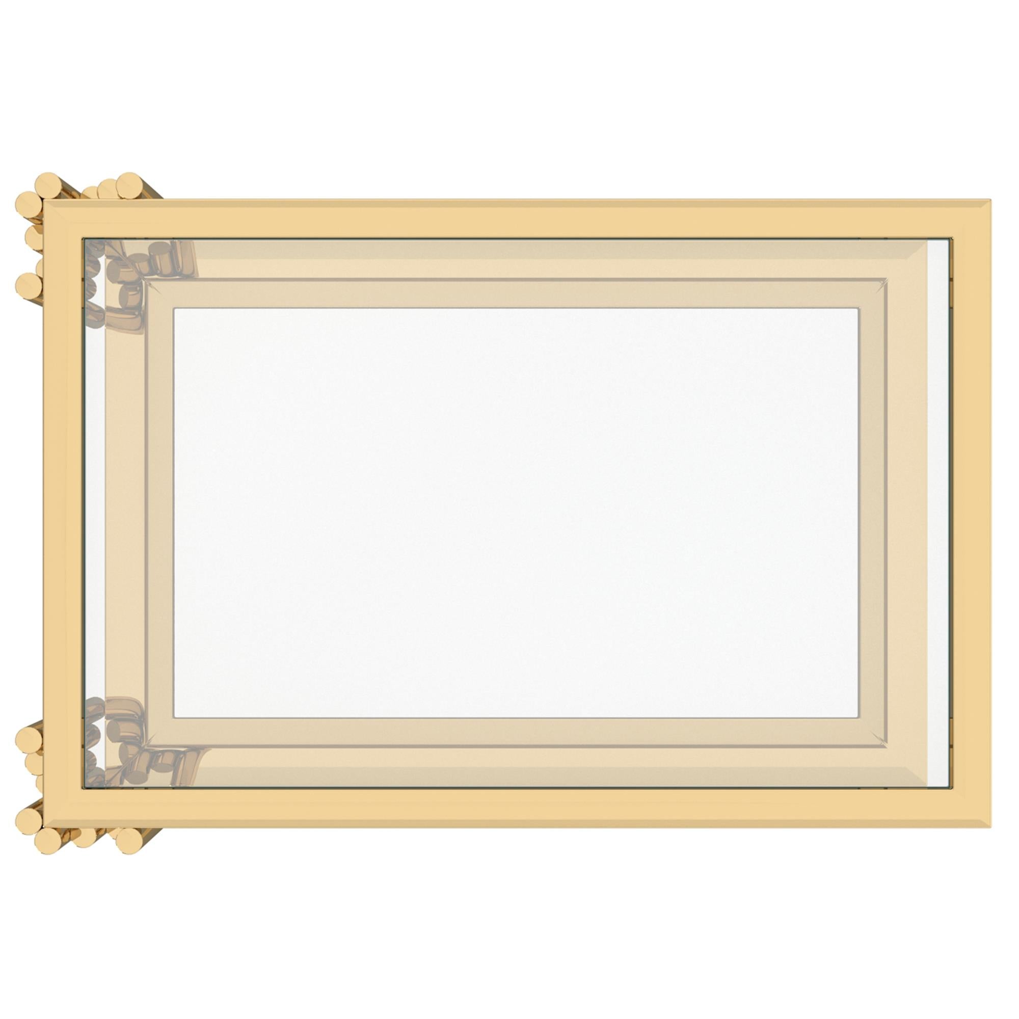 !nspire Estrel 501-630GL_S Small Accent Table - Gold IMAGE 6