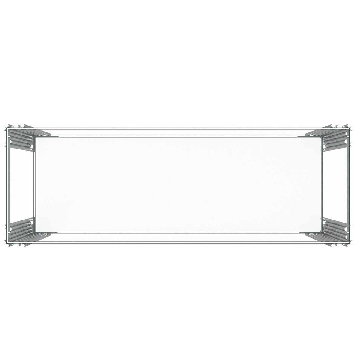 !nspire Estrel 502-630CH Console Table - Silver IMAGE 5