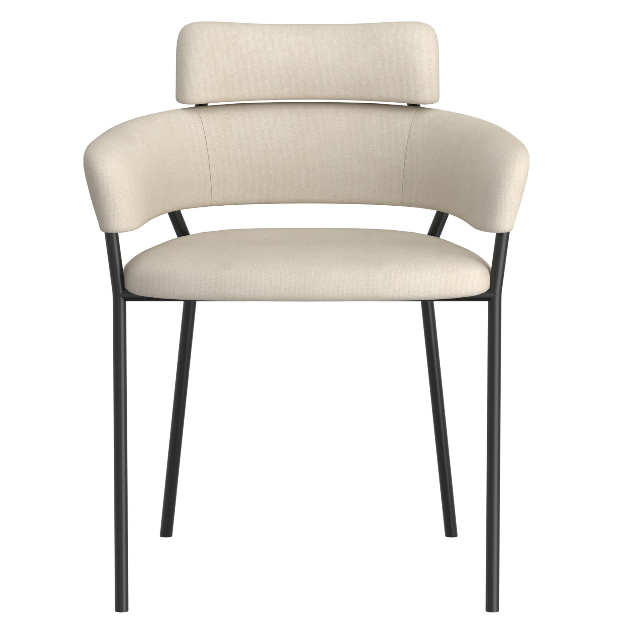 !nspire Axel 202-674BEG Dining Chair - Beige and Black IMAGE 5