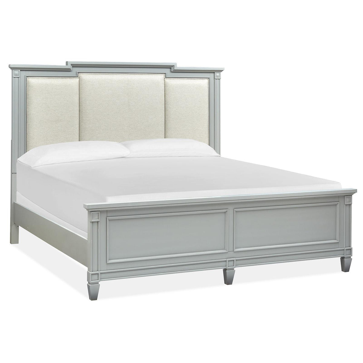 Magnussen Glenbrook B5668-75 California King Panel Bed with Upholstered Headboard IMAGE 1