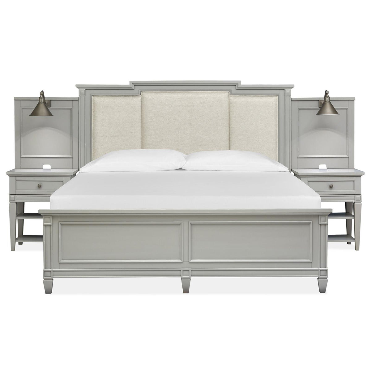 Magnussen Glenbrook B5668-65B King Wall Bed with Upholstered HB IMAGE 2