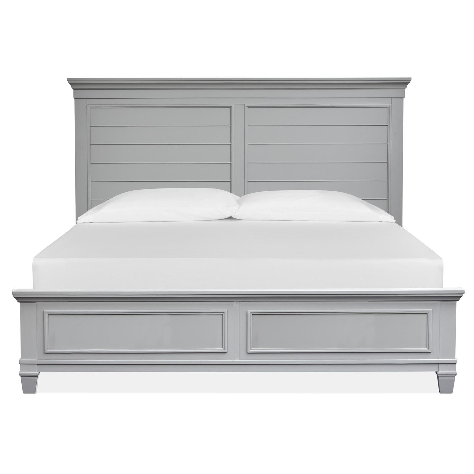 Magnussen Charleston B5611-74GY California King Panel Bed - Grey IMAGE 2