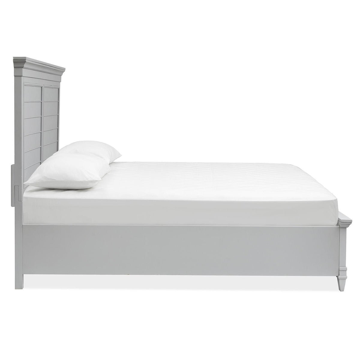 Magnussen Charleston B5611-64GY King Panel Bed - Grey IMAGE 3