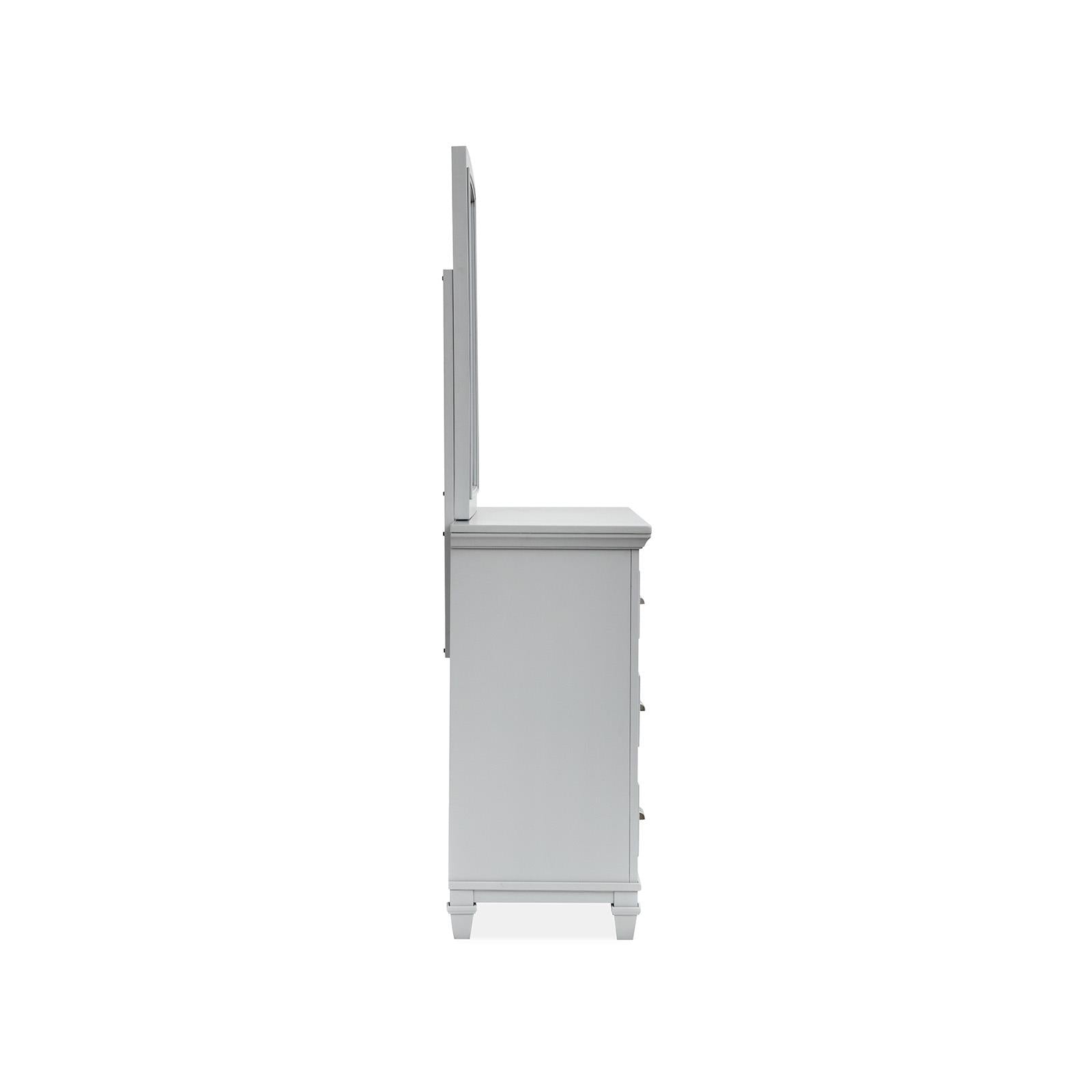 Magnussen Charleston B5611-40GY Landscape Mirror - Grey IMAGE 4