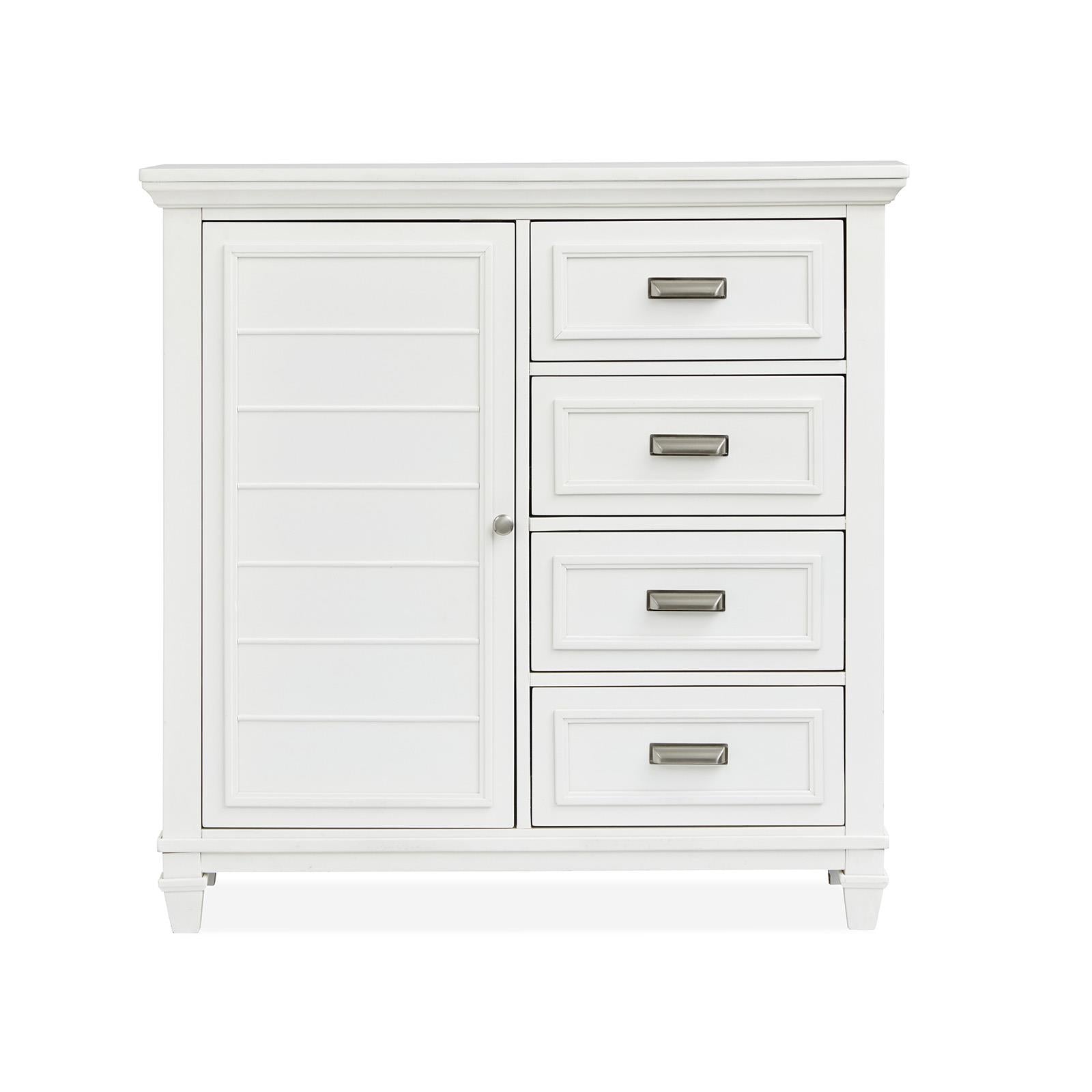 Magnussen Charleston B5611-13WH Door Chest - White IMAGE 3