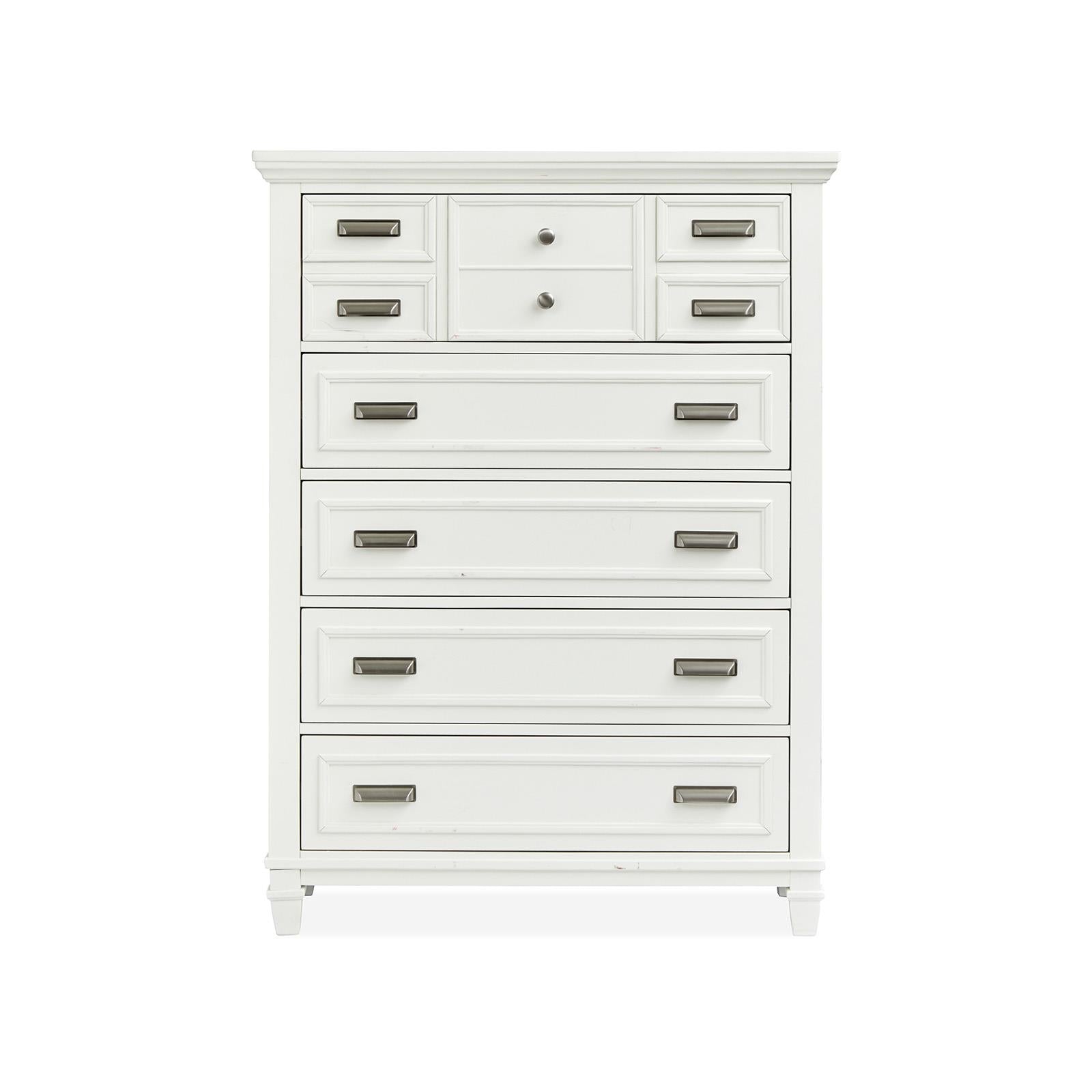 Magnussen Charleston B5611-10WH Drawer Chest - White IMAGE 3